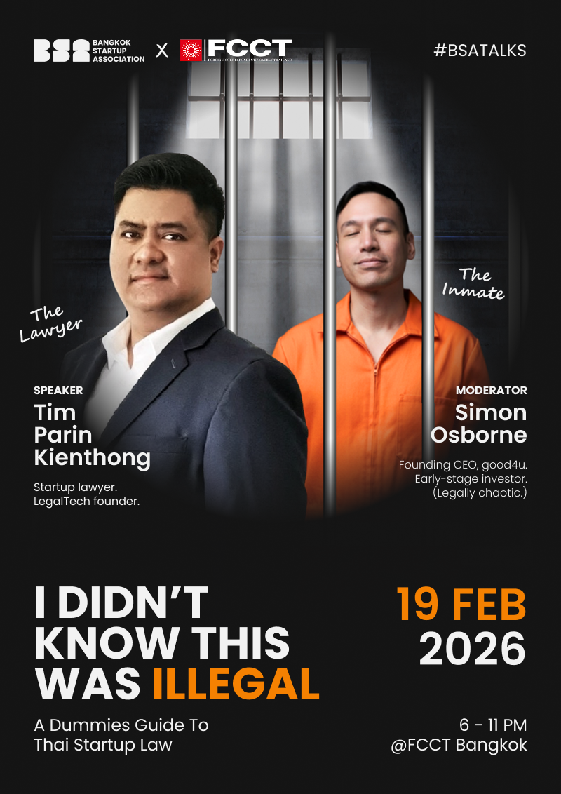 "I Didn't Know This Was Illegal" - A Dummies Guide To Thai Startup Law