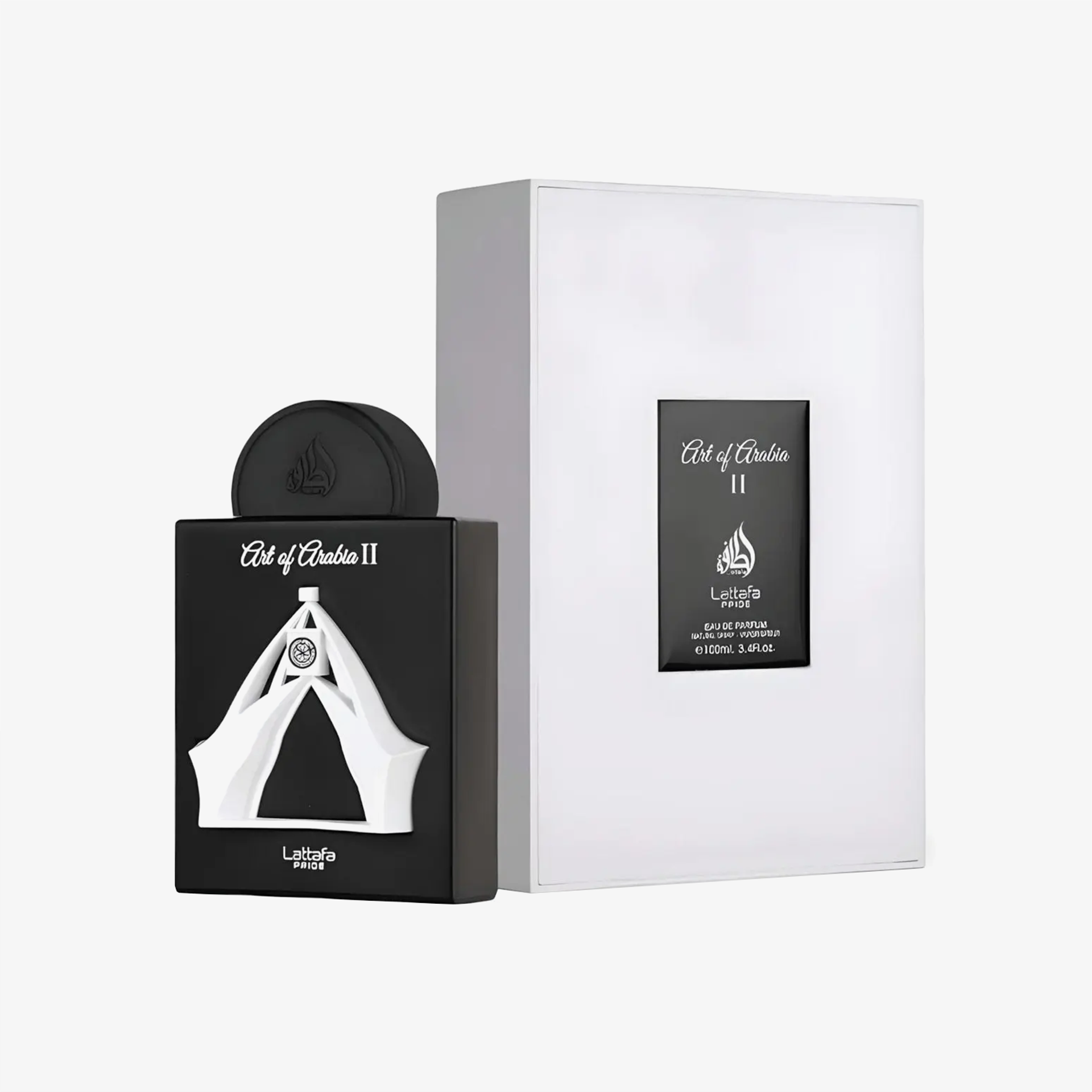 Lattafa Pride Art of Arabia II box packaging