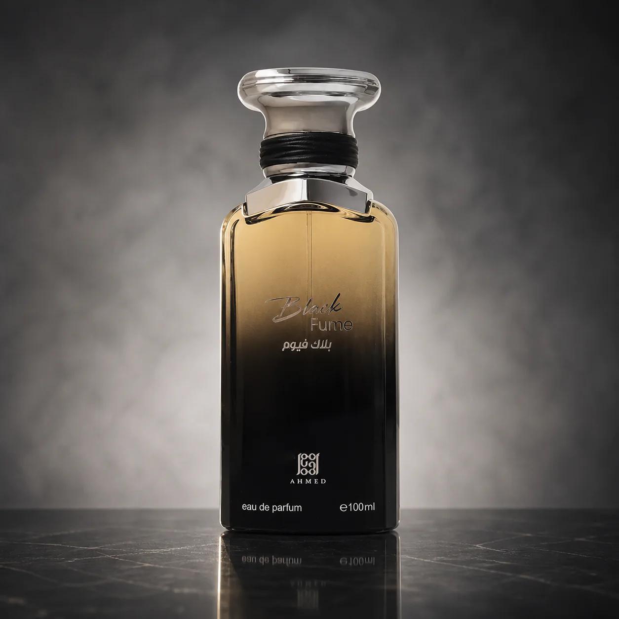 Ahmed Al Maghribi Black Fumes perfume bottle
