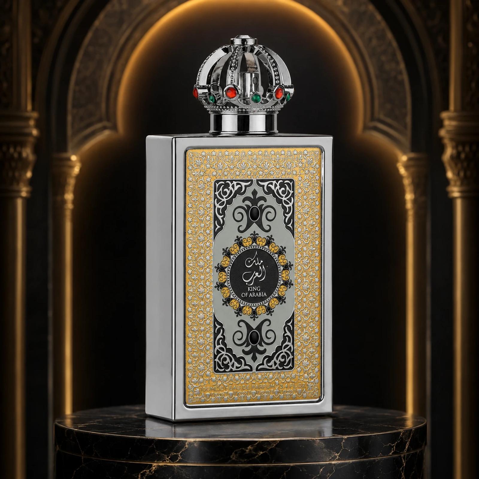 Lattafa Pride King Of Arabia perfume bottle