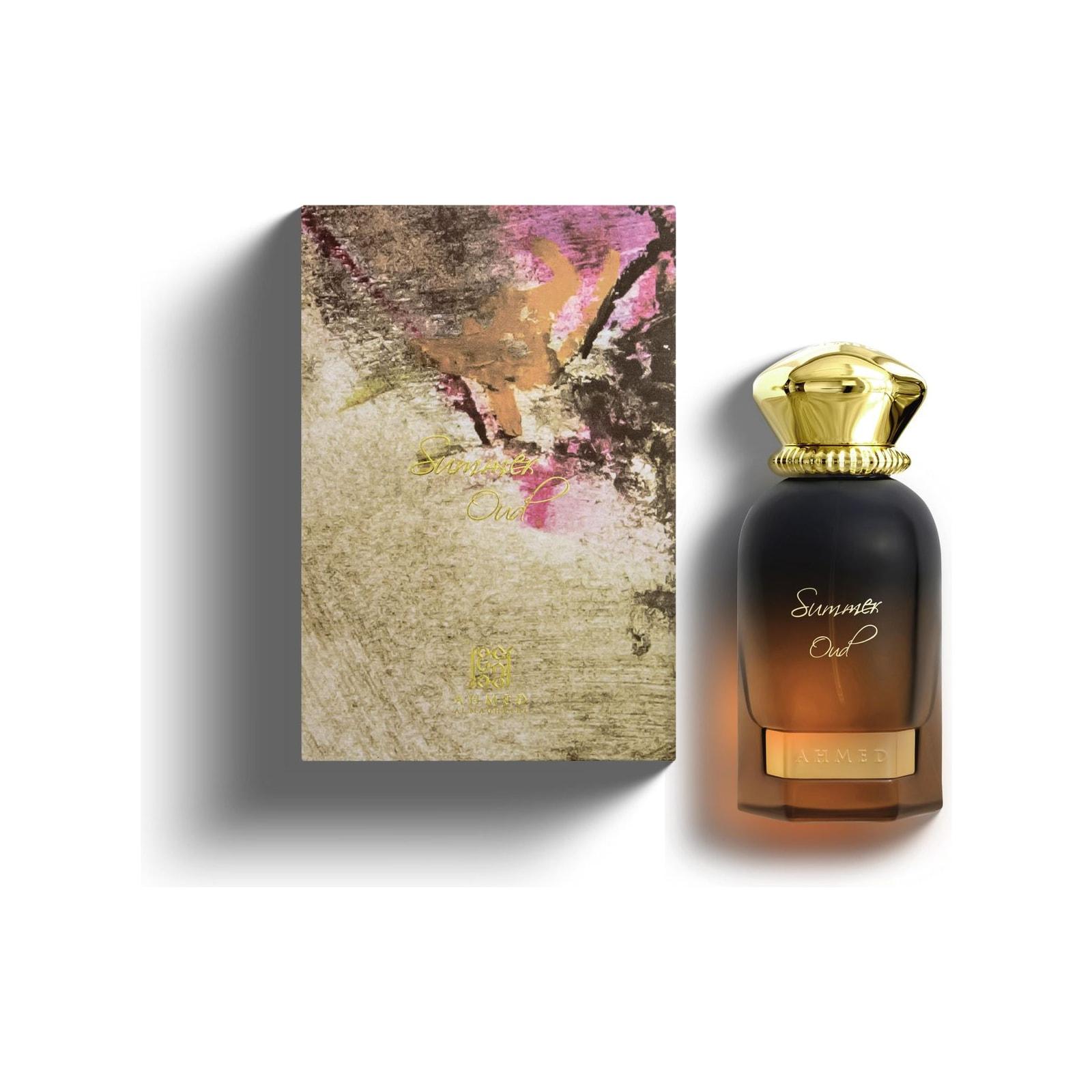 Ahmed Al Maghribi Summer Oud 60ml bottle shown with its sealed retail case