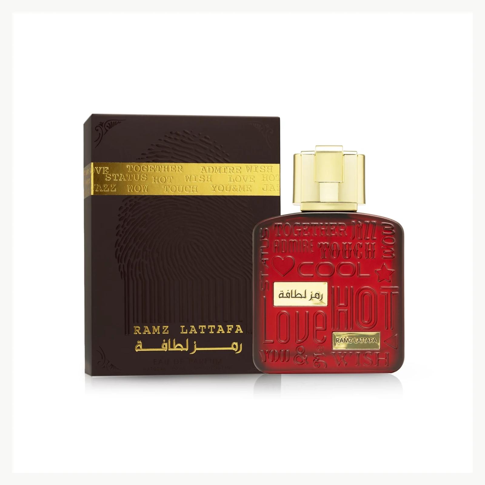 Lattafa Ramz Gold authentic perfume bottle in Pakistan - view 2