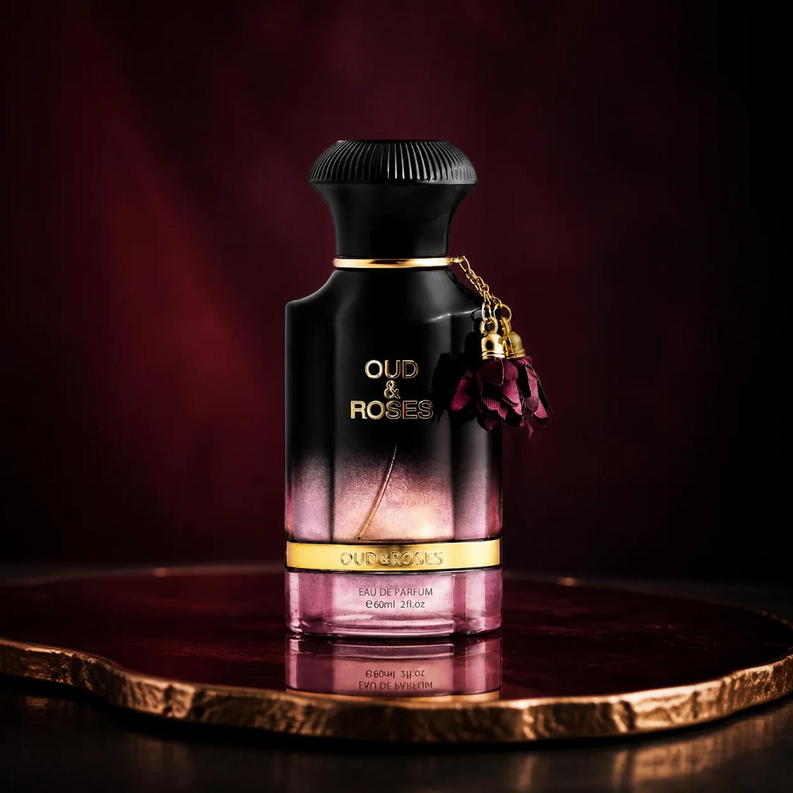 Ahmed Al Maghribi Oud Roses bottle