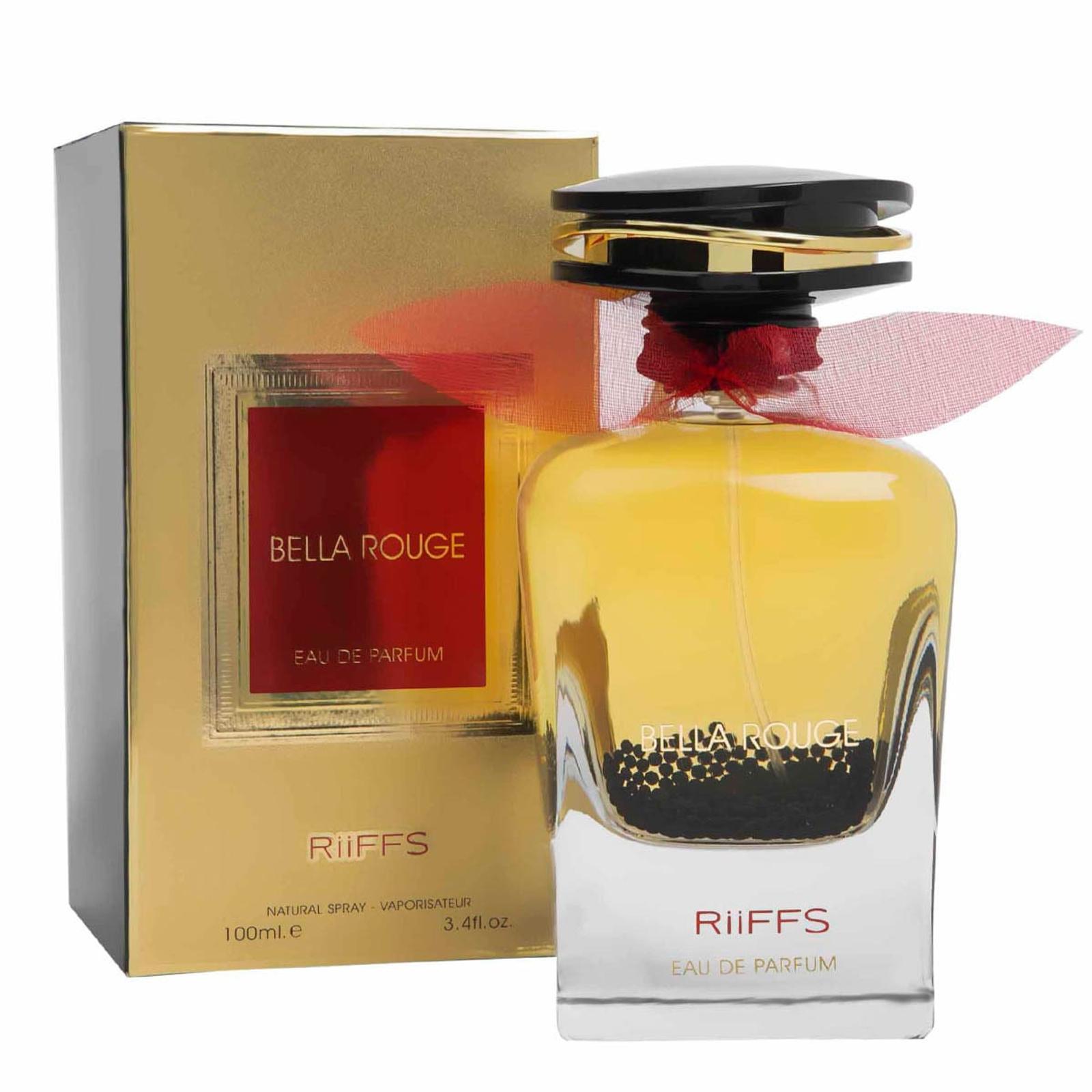 Riiffs Bella Rouge 100ML perfume bottle and box