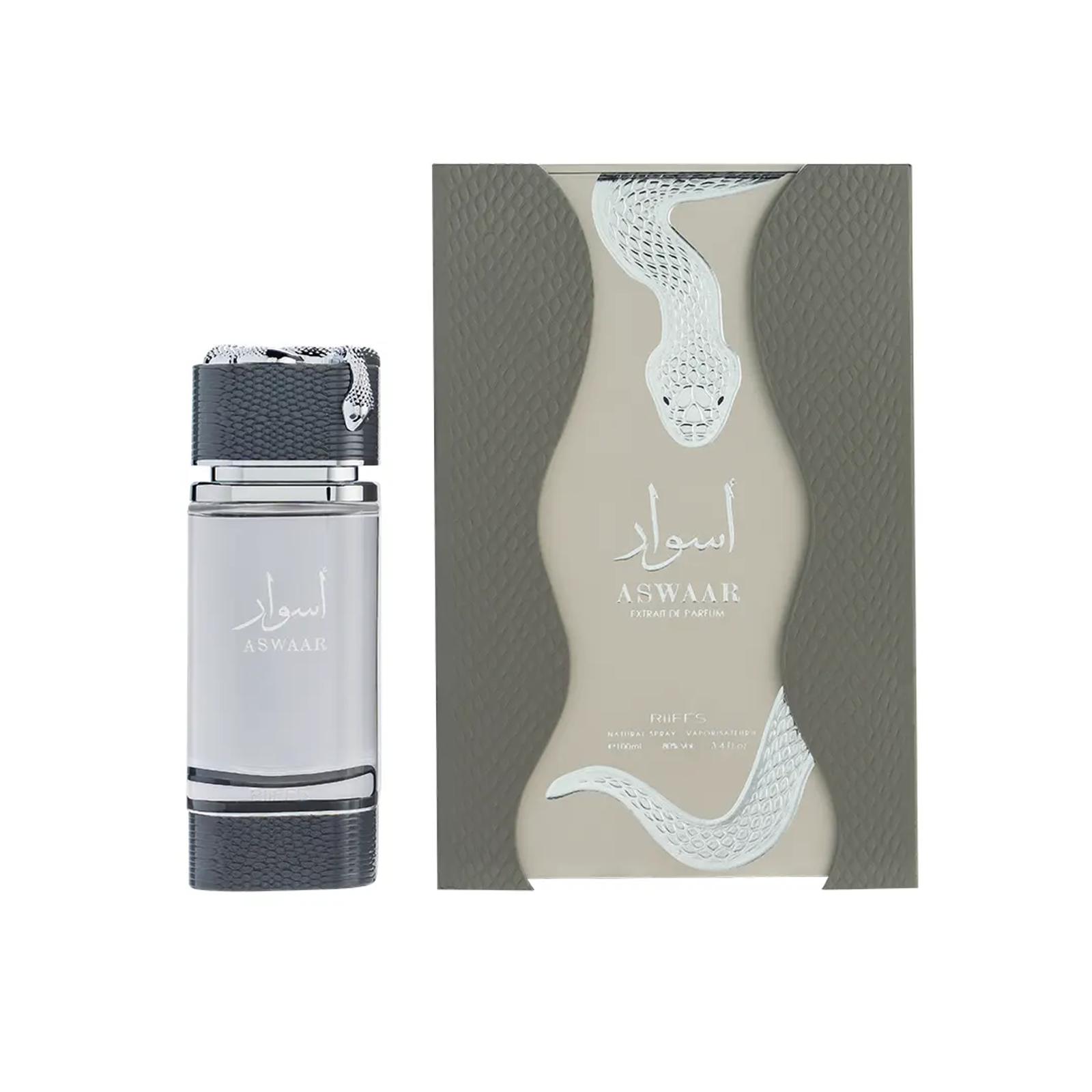 Riiffs Aswaar 100ML perfume bottle and box