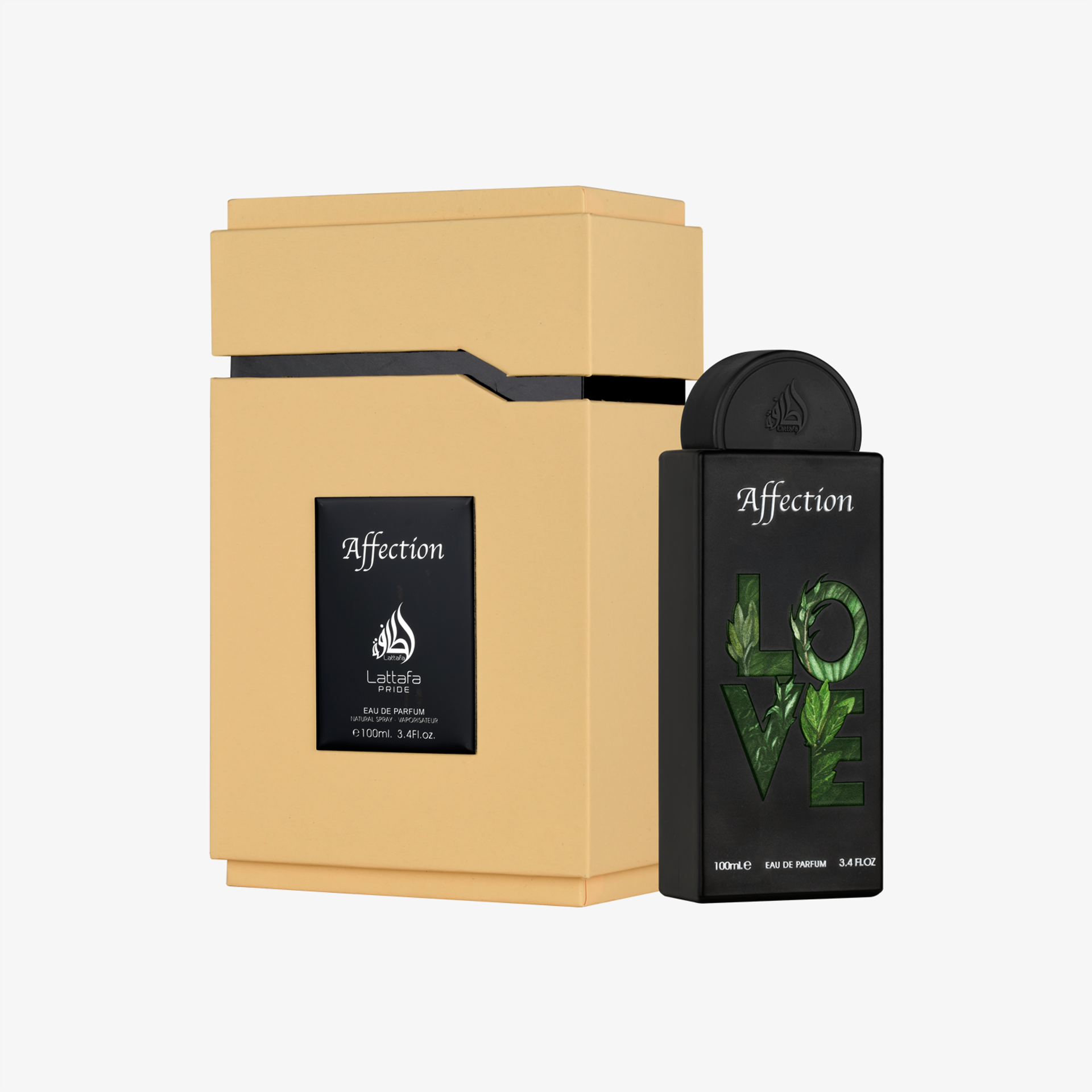Lattafa Pride Affection box packaging