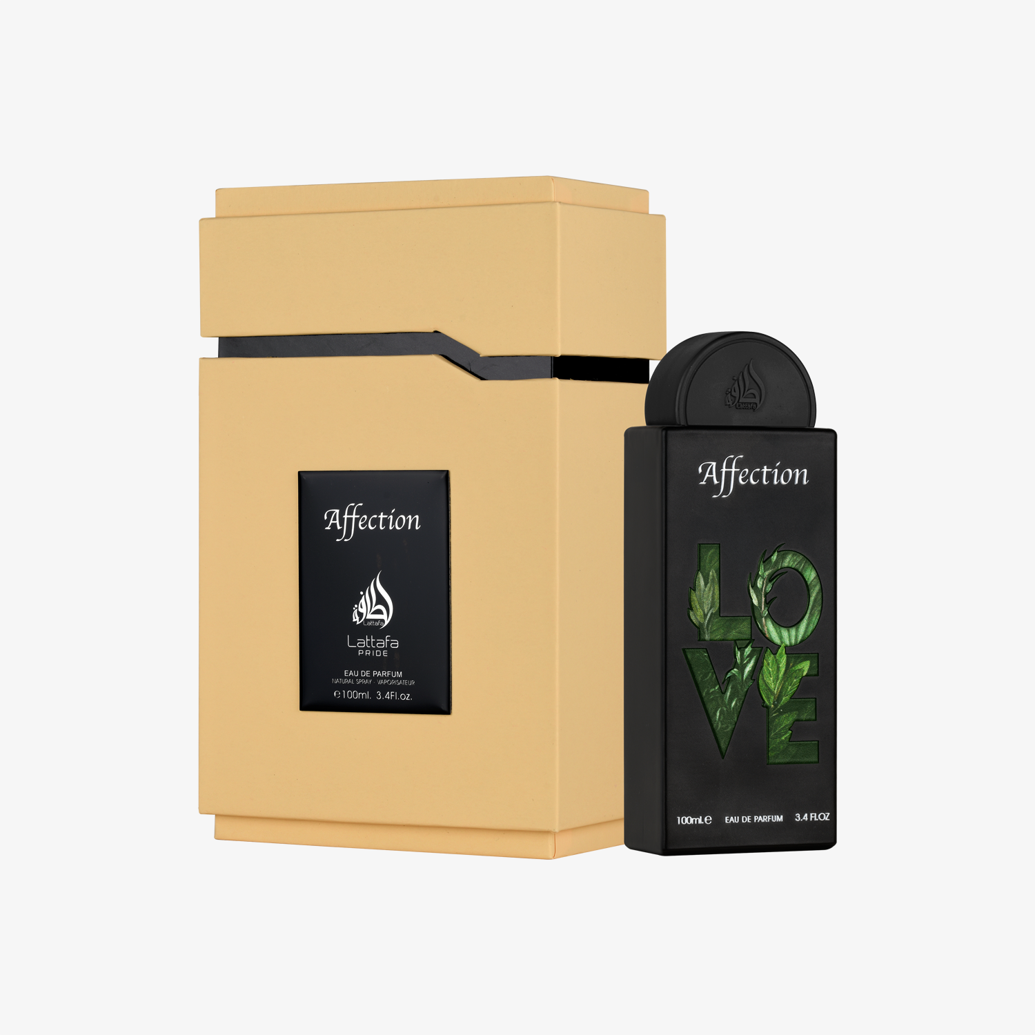 Lattafa Pride Affection box packaging