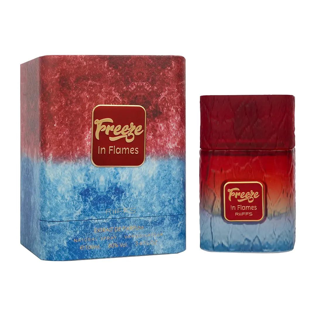 Riiffs Freeze in Flames 100ML perfume bottle and box