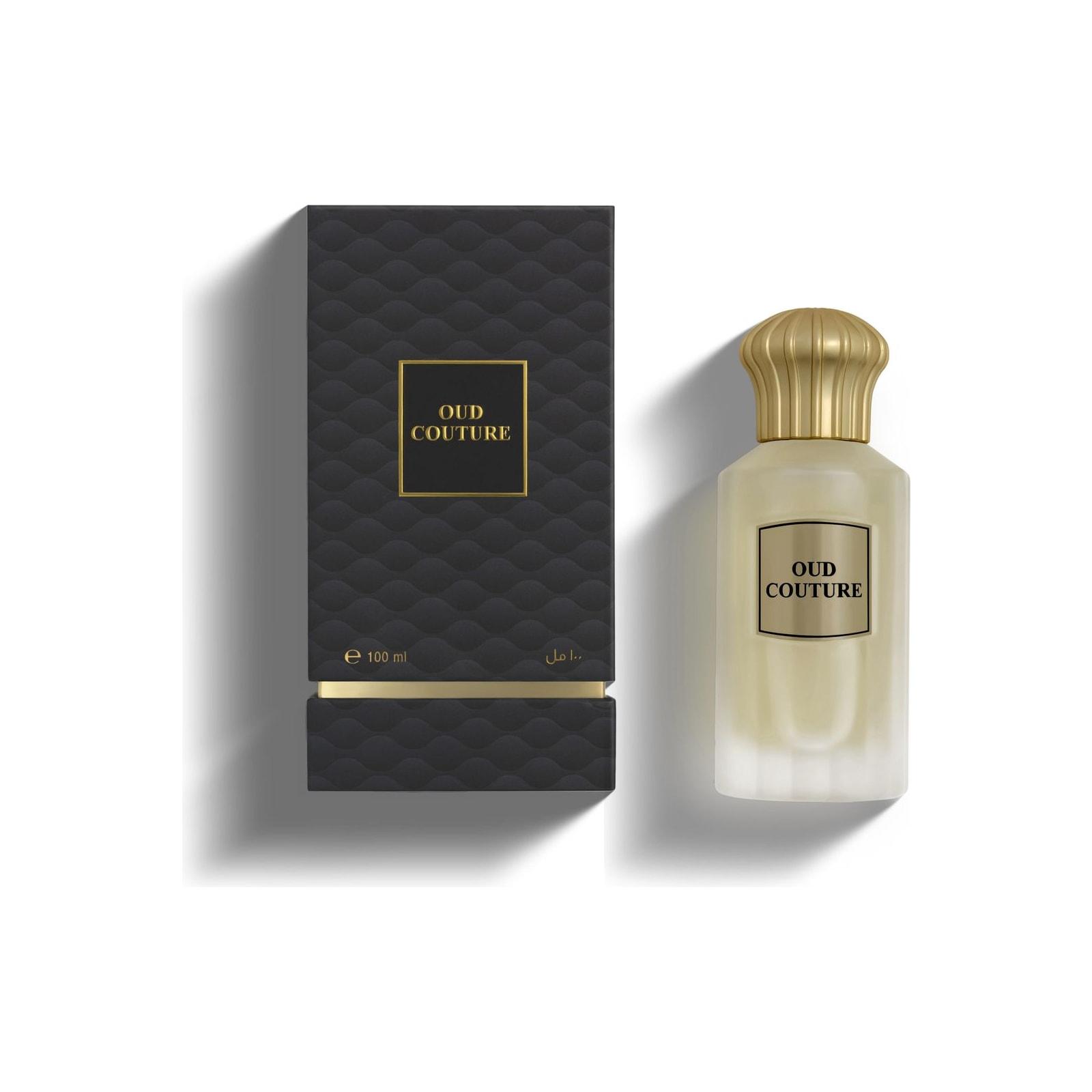 Ahmed Al Maghribi Oud Couture 100ml perfume bottle shown with its sealed retail case