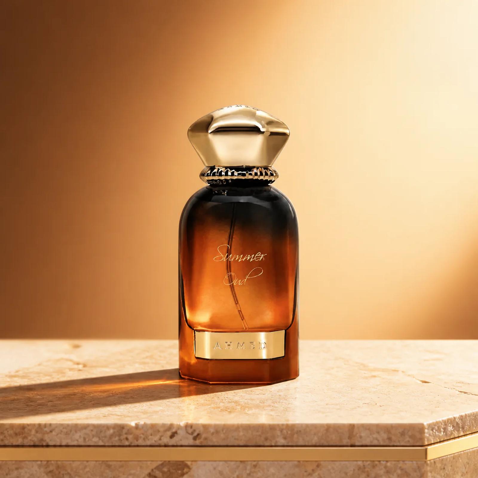 Ahmed Al Maghribi Summer Oud perfume bottle