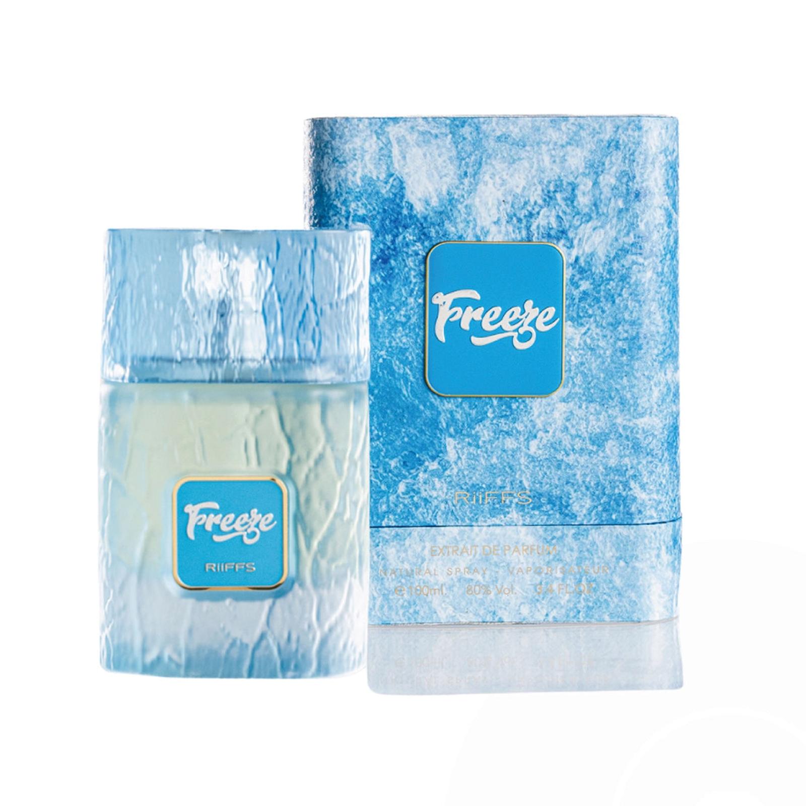 Riiffs Freeze 100ML perfume bottle and box