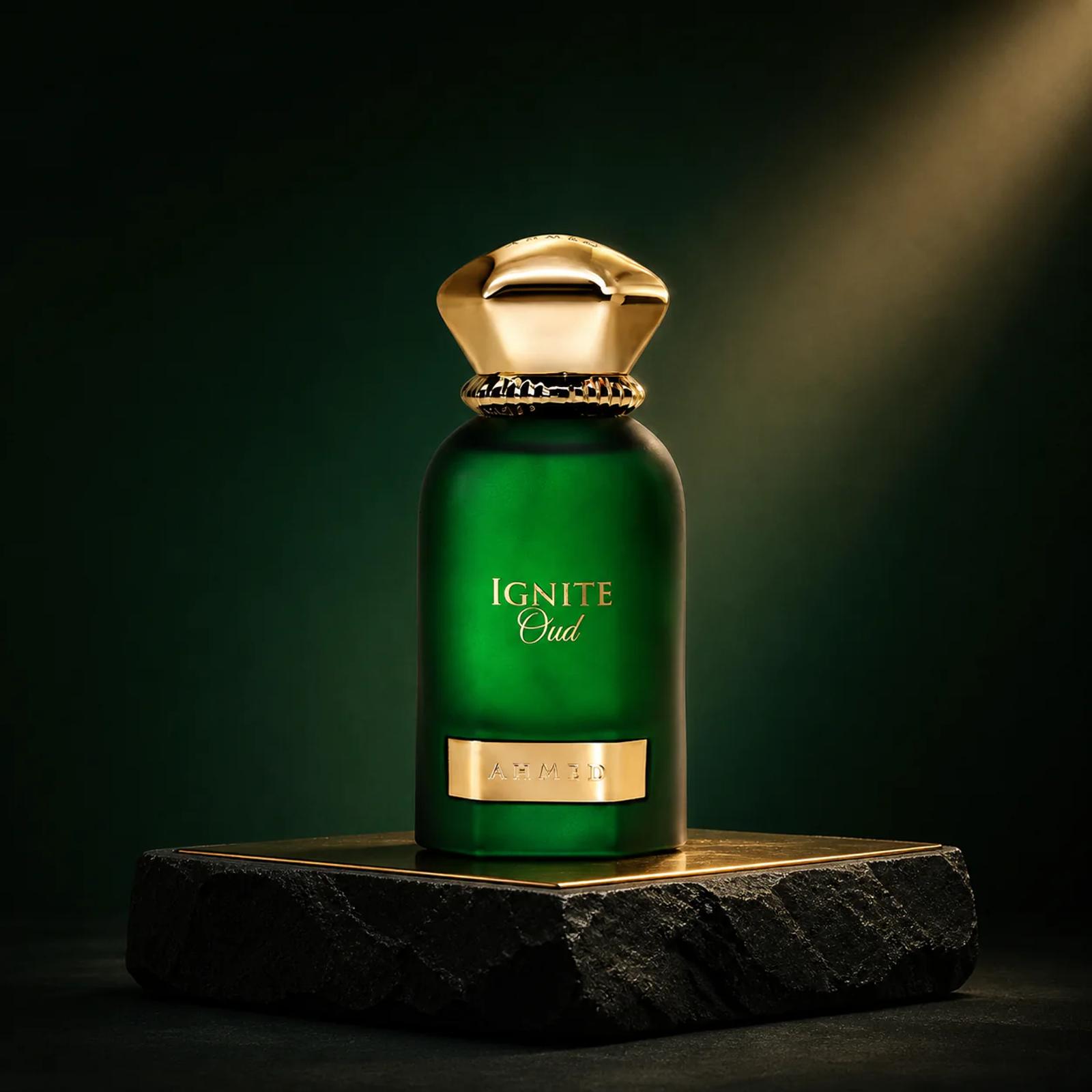 Ahmed Al Maghribi Ignite Oud bottle