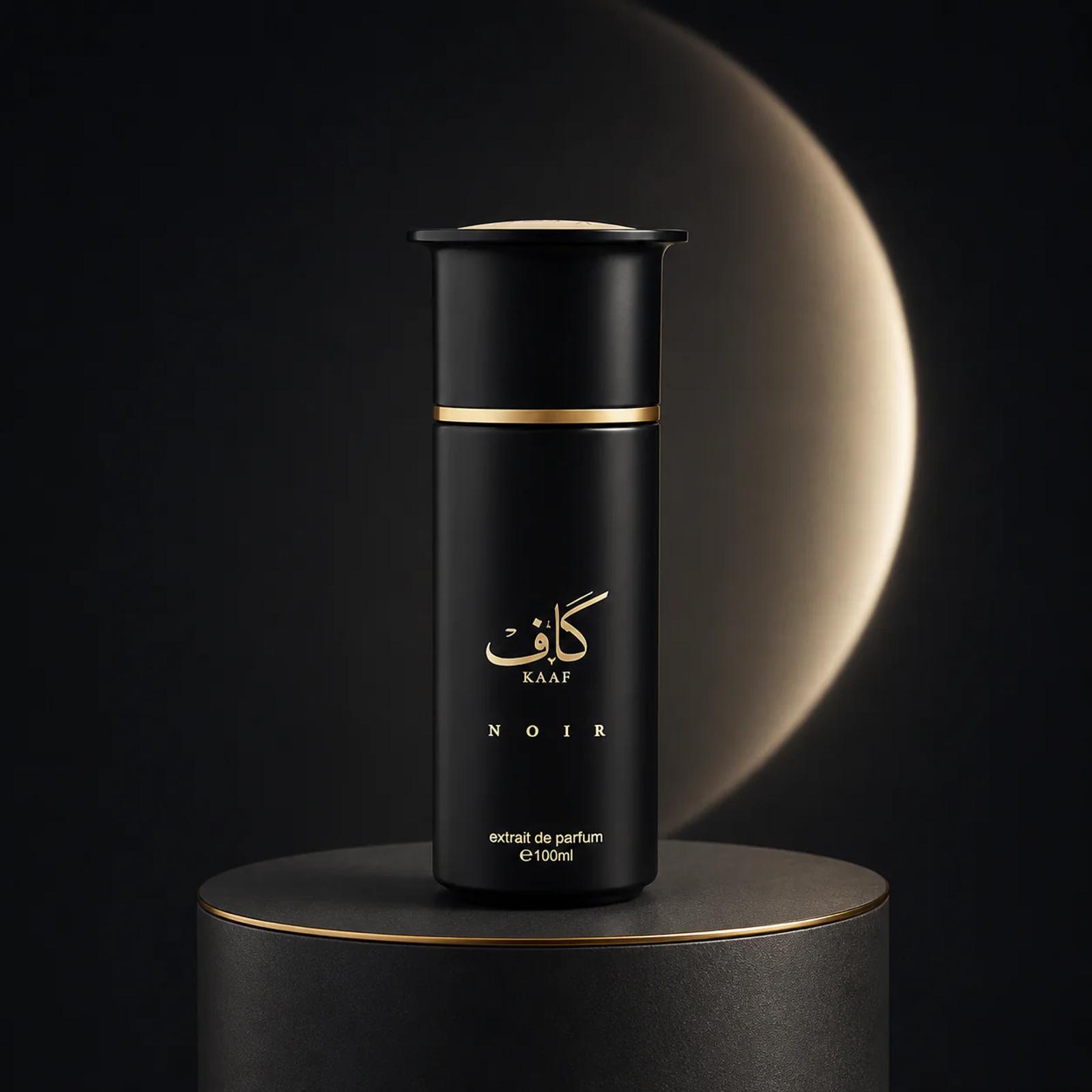 Ahmed Al Maghribi Kaaf Noir perfume bottle