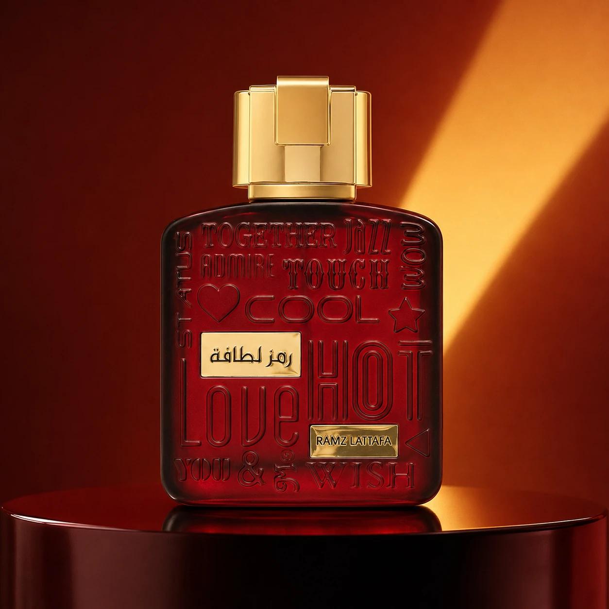 Lattafa Ramz Gold perfume bottle