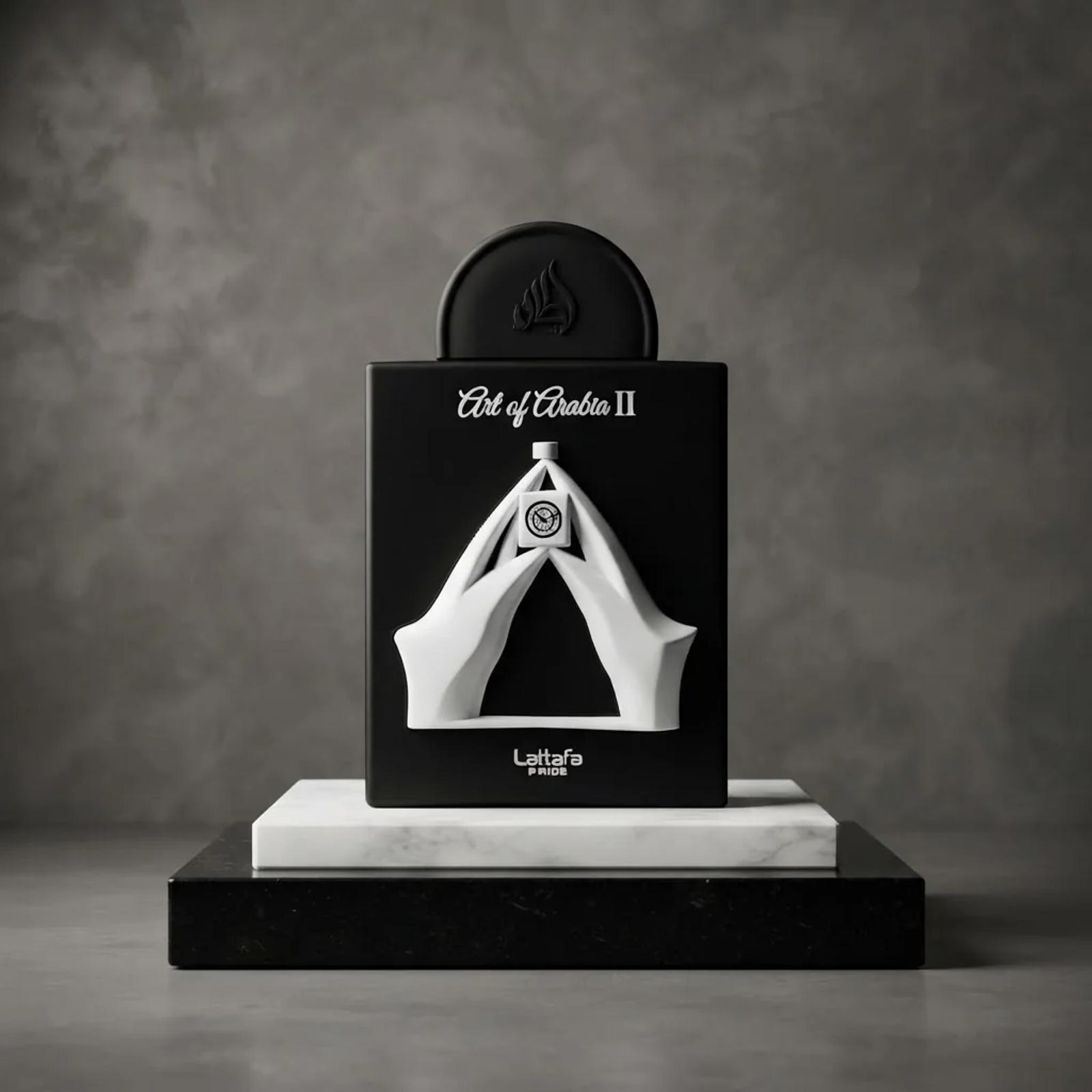 Lattafa Pride Art of Arabia II perfume bottle
