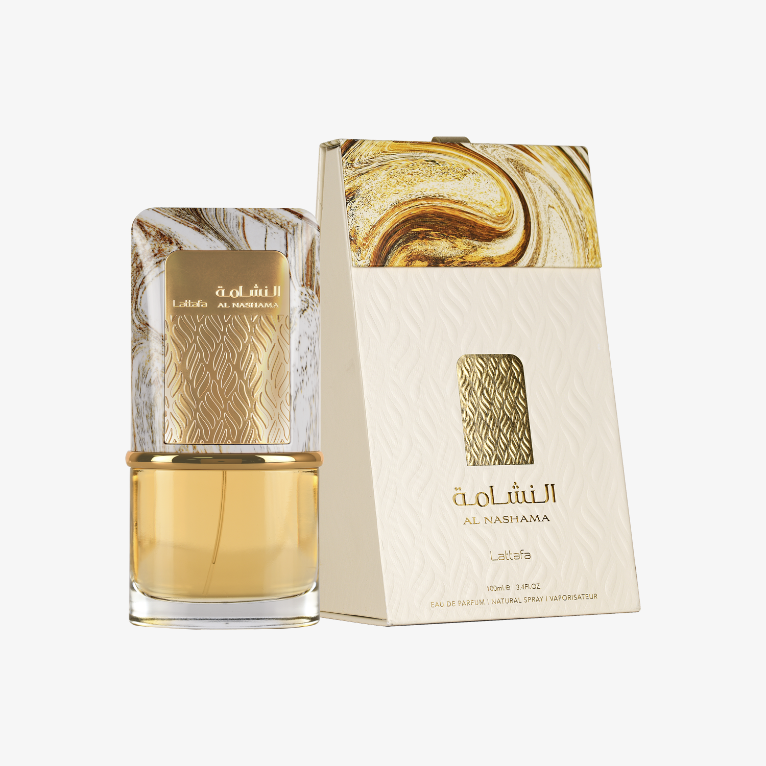 Lattafa Al Nashama authentic perfume bottle in Pakistan - view 2