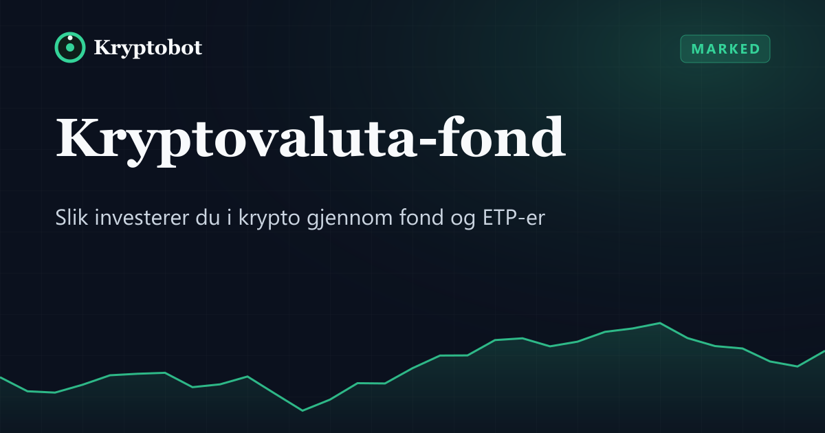 Illustrasjon: Kryptovaluta-fond – Kryptobot