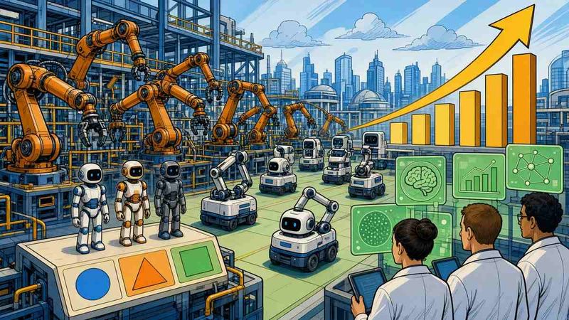 IFR: Kun 7 000 humanoide roboter solgt i 2025 – de fleste endte i forskning