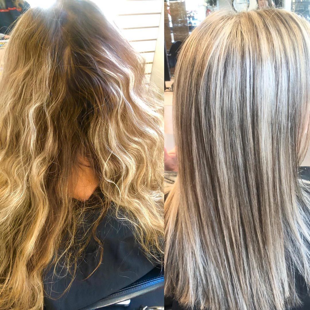 Hair texturing services at Aristocracy Salon & Day Spa in downtown Plymouth, MA