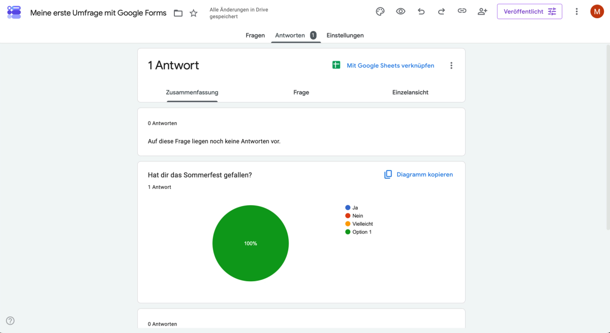 Google Forms - die ersten Schritte im Umfrage-Tool einfach erklärt.
