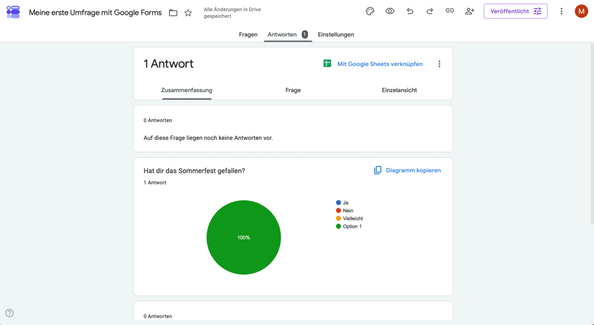 Google Forms - die ersten Schritte im Umfrage-Tool einfach erklärt.