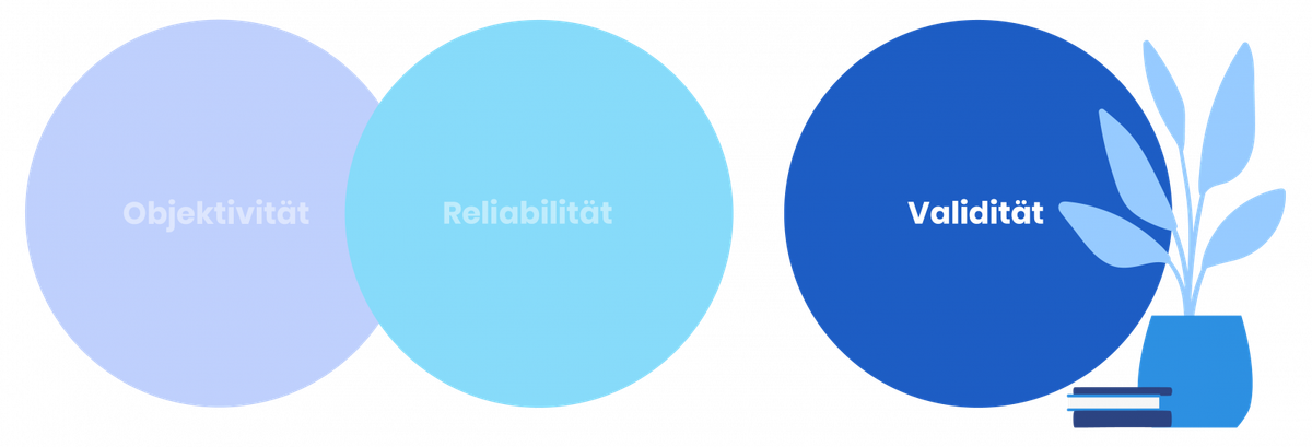 Schematic image of the quantitative quality criterion validity