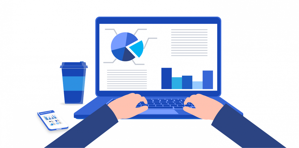Schematic representation of a person considering data protection for the online survey.