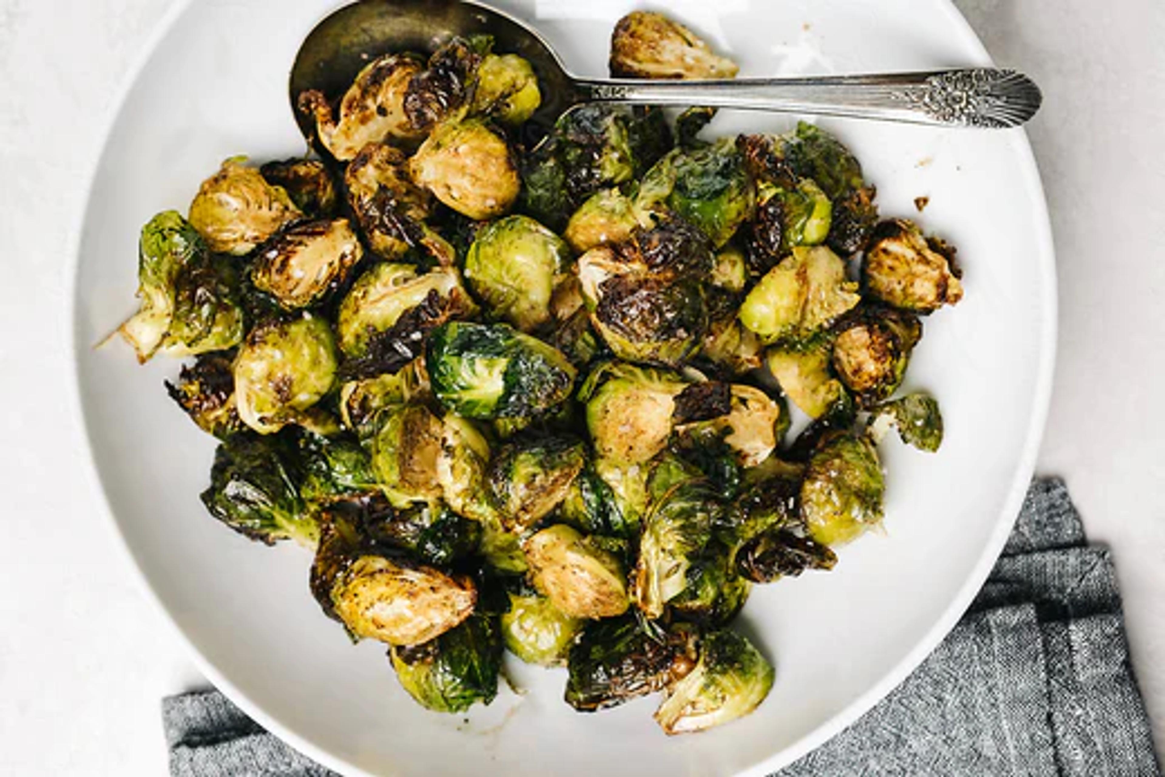 Crispy Roasted Brussels Sprouts