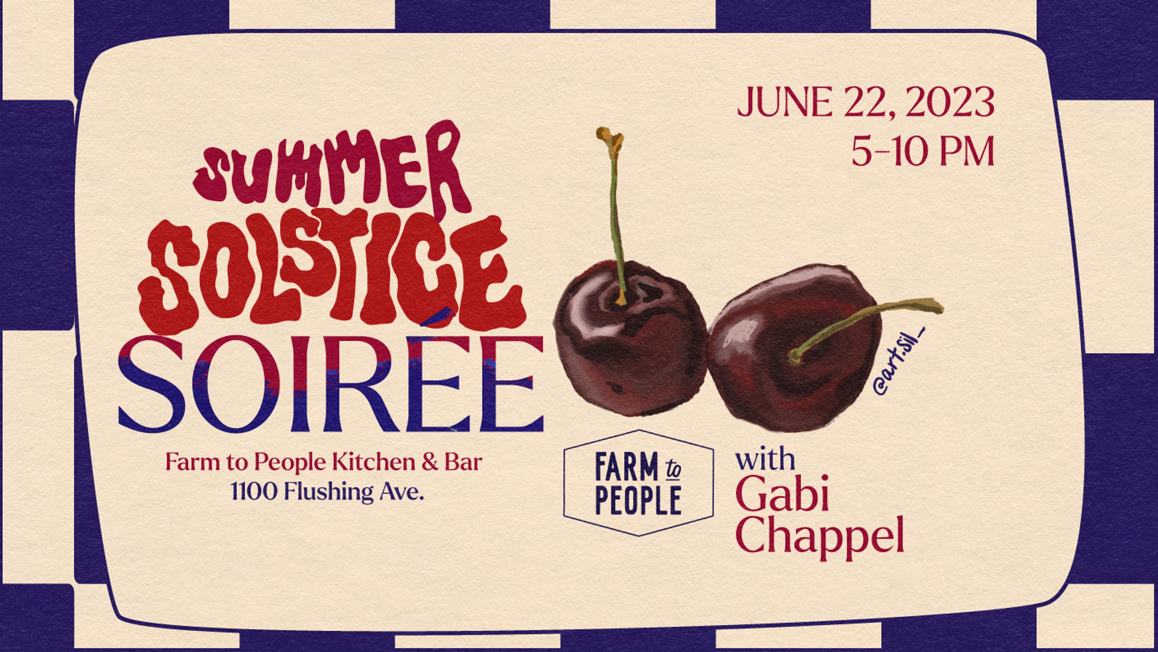 Summer Solstice Soiree with Gabi Chappel