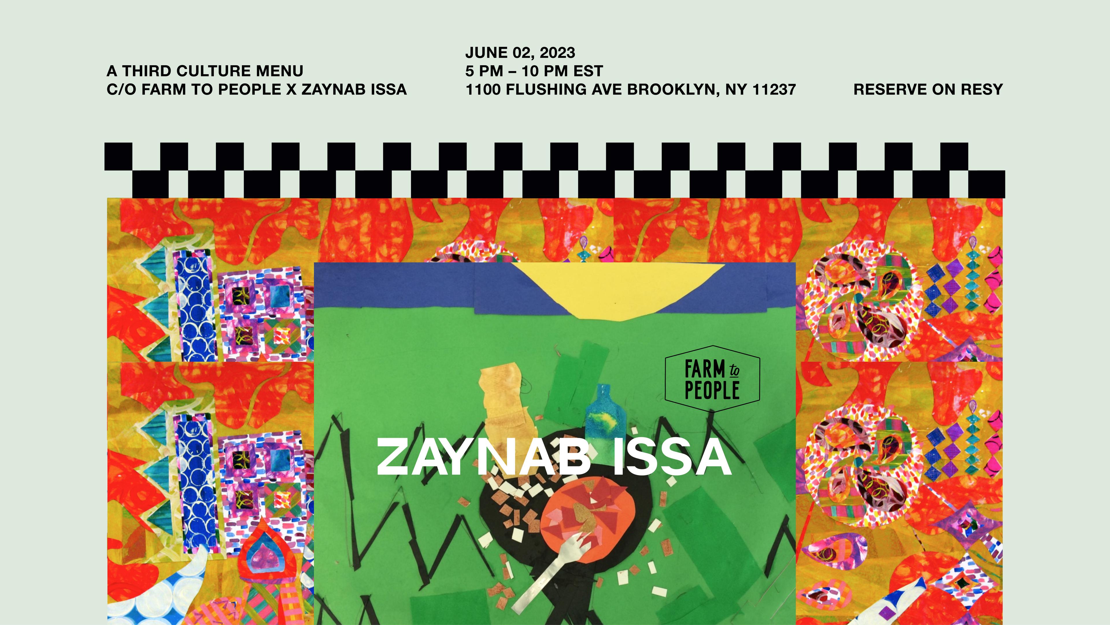 Dinner Pop-up with Zaynab Issa