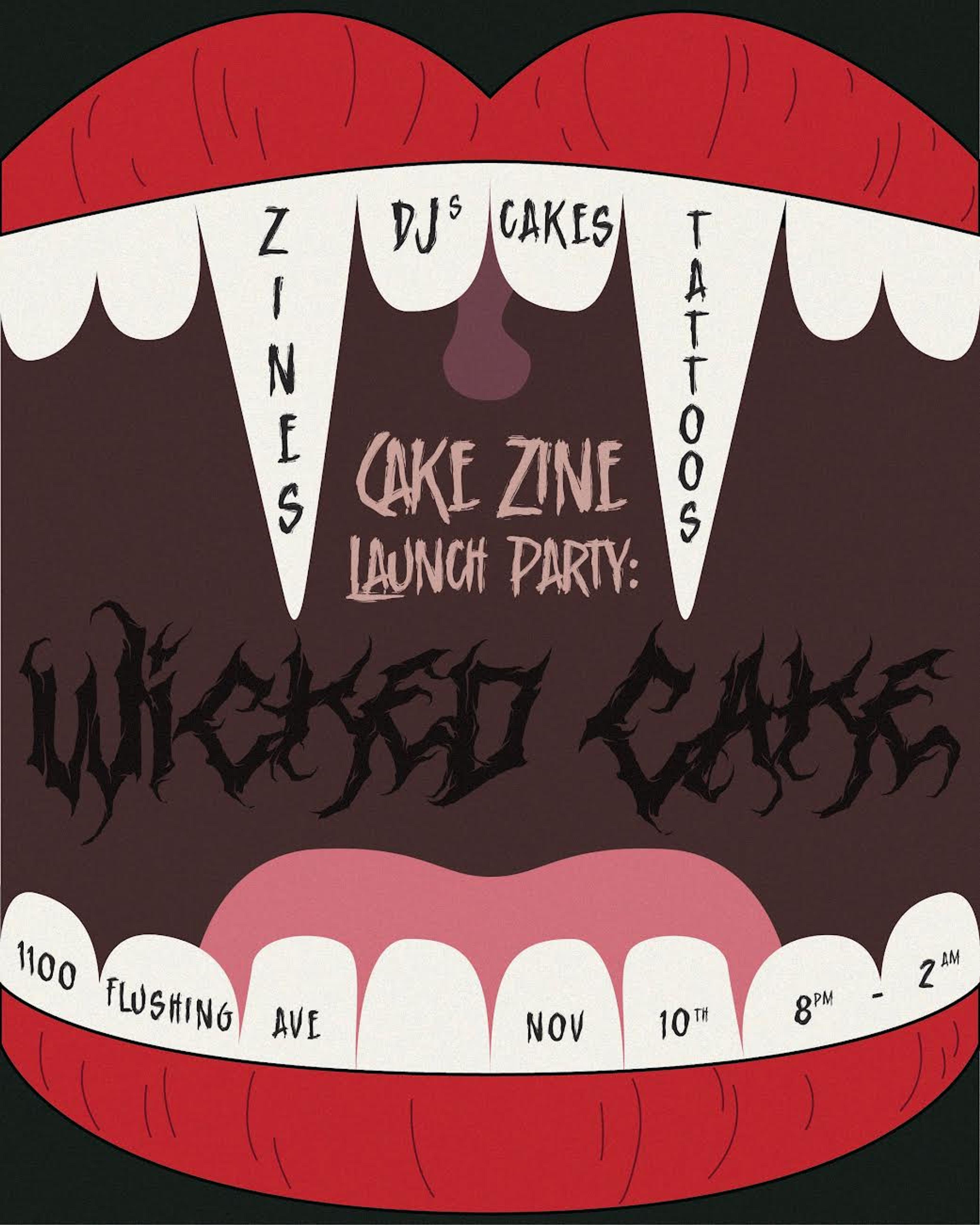 Cake Zine Launch Party