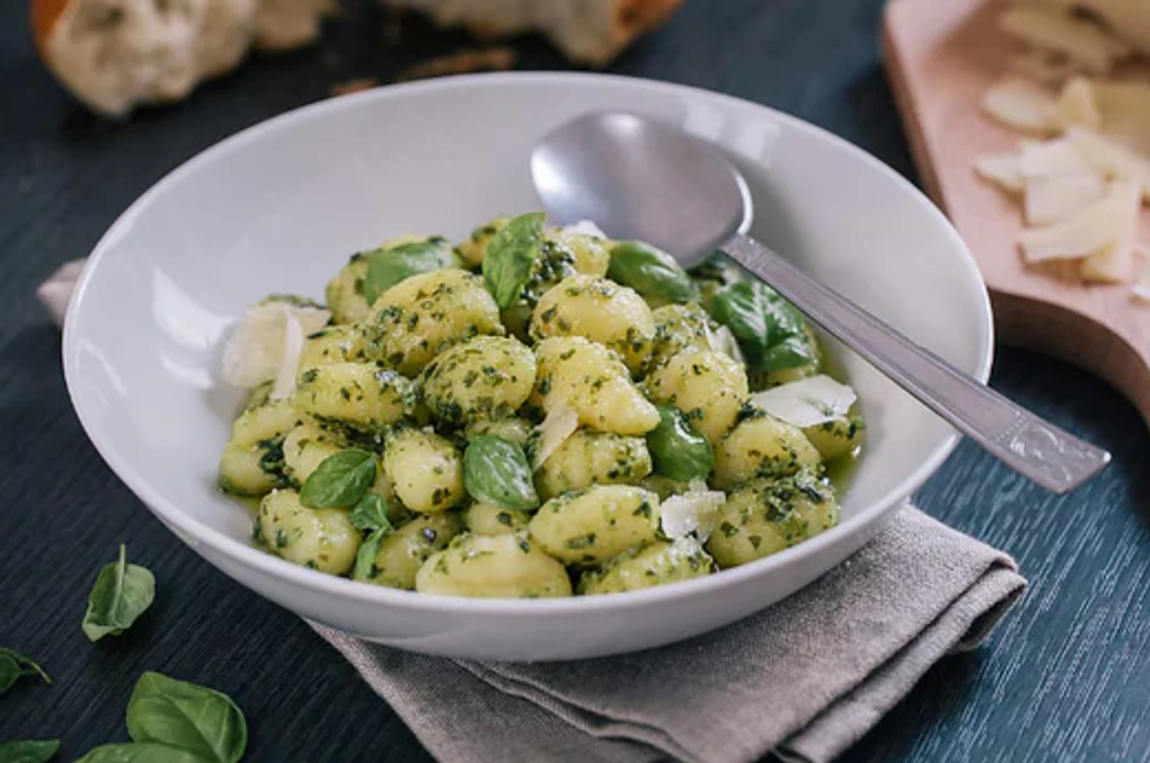 Gnocchi with Ramp Pesto