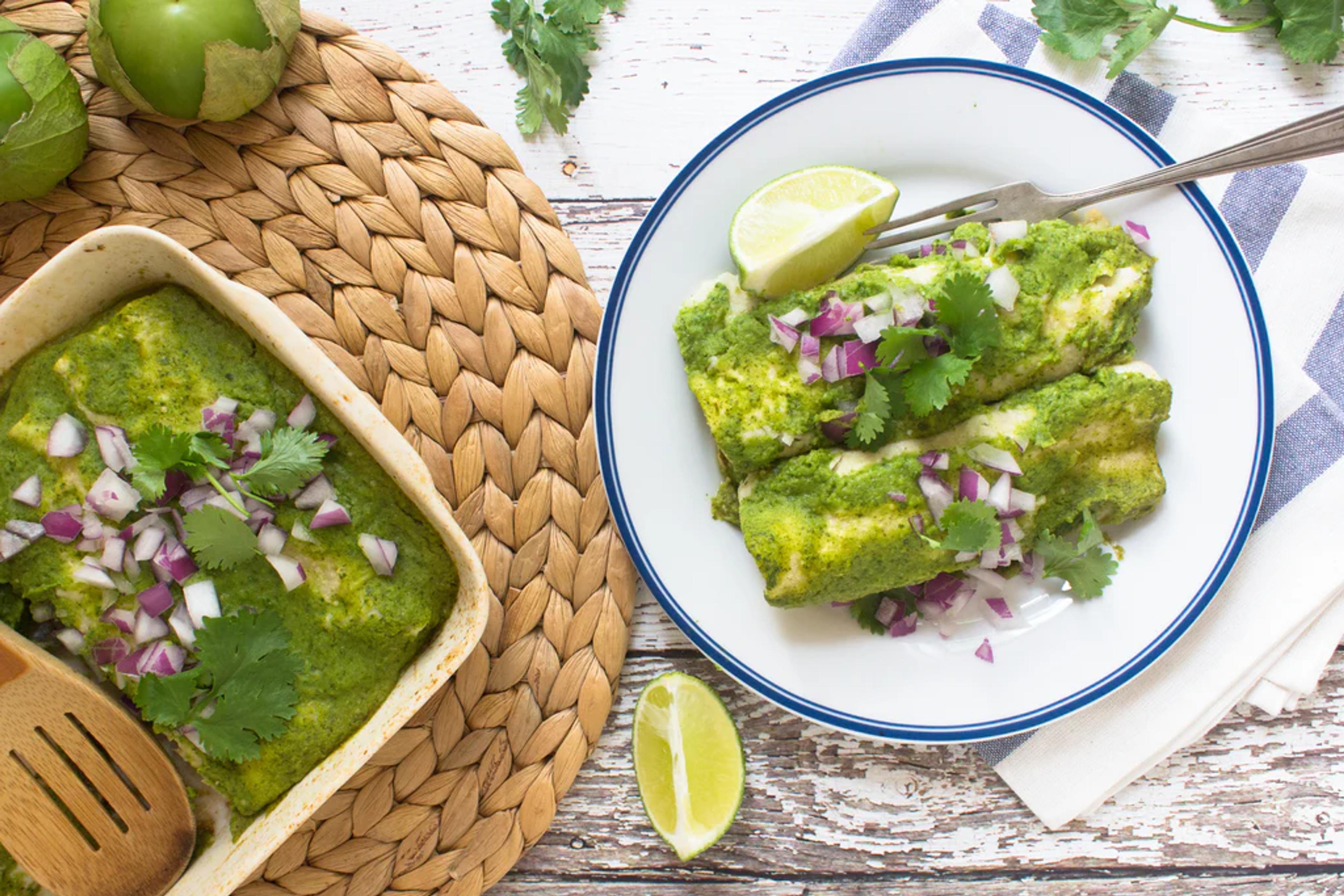 Green Enchiladas