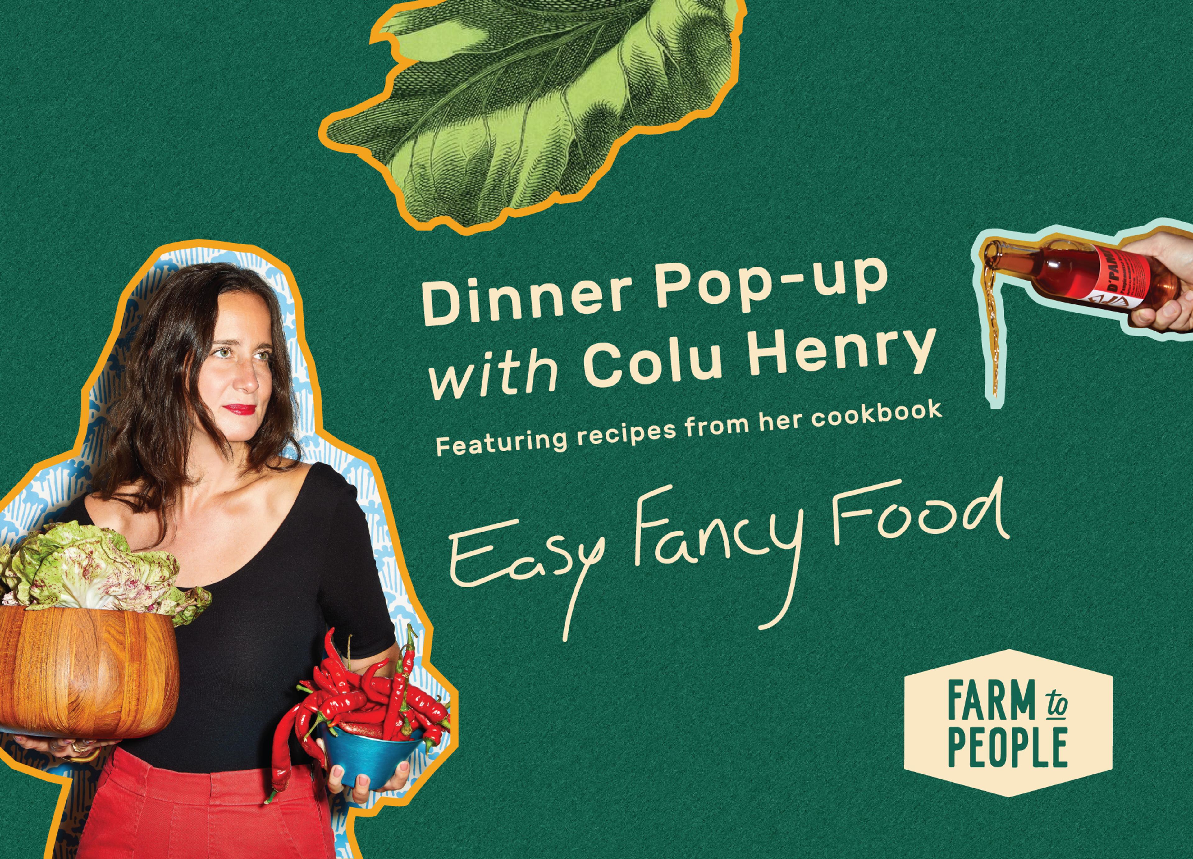 Dinner Pop-up with Colu Henry