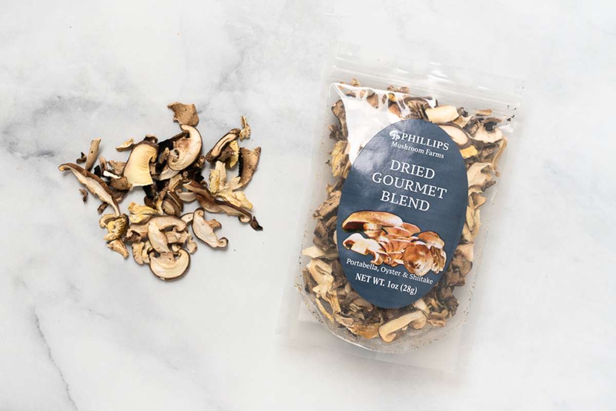 Buy Dried Gourmet Mushroom Blend (Portabella, Oyster & Shiitake) For