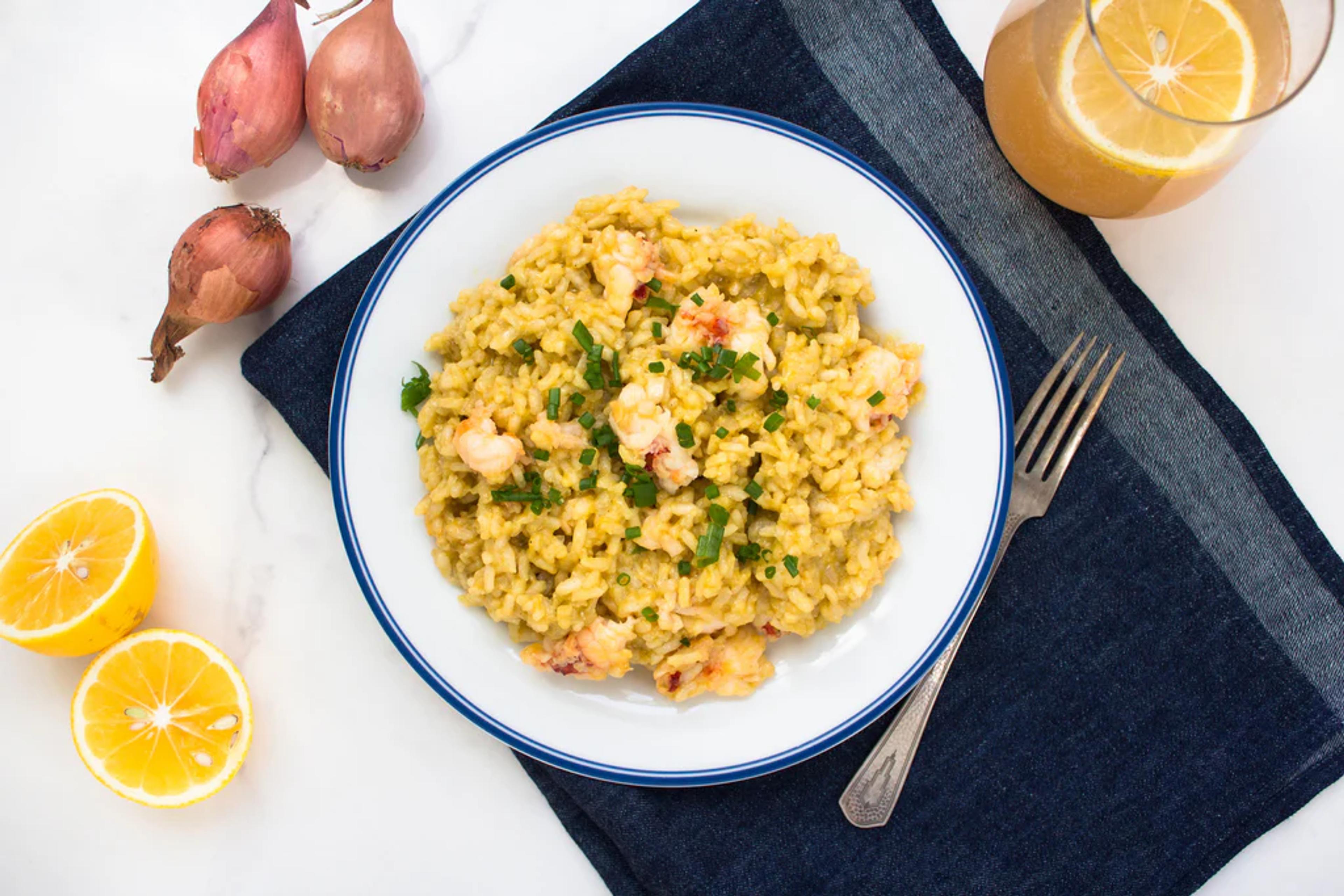 Lobster & Pea Risotto