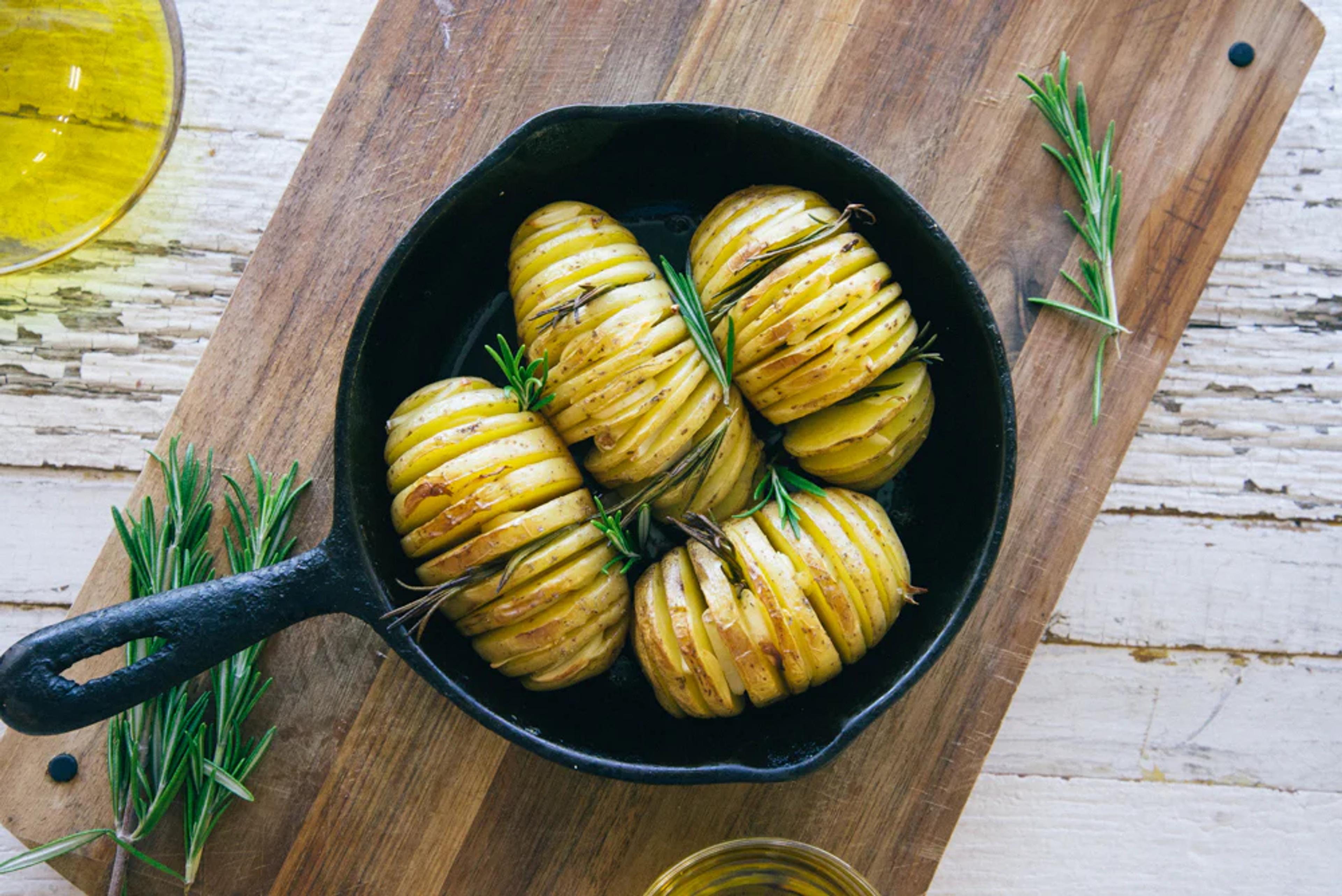 Hasselback Potatoes