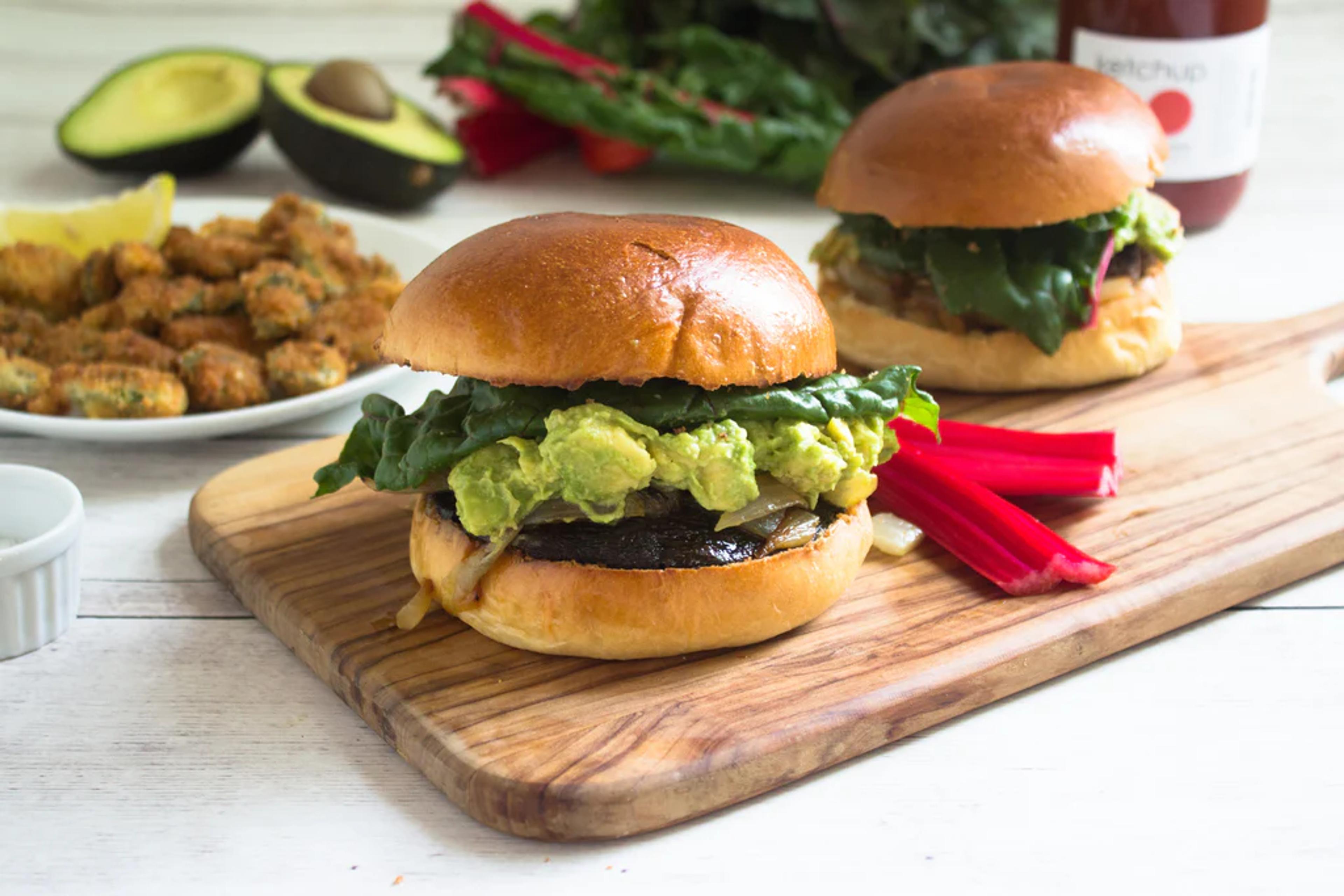Memorial Day Mushroom Burger