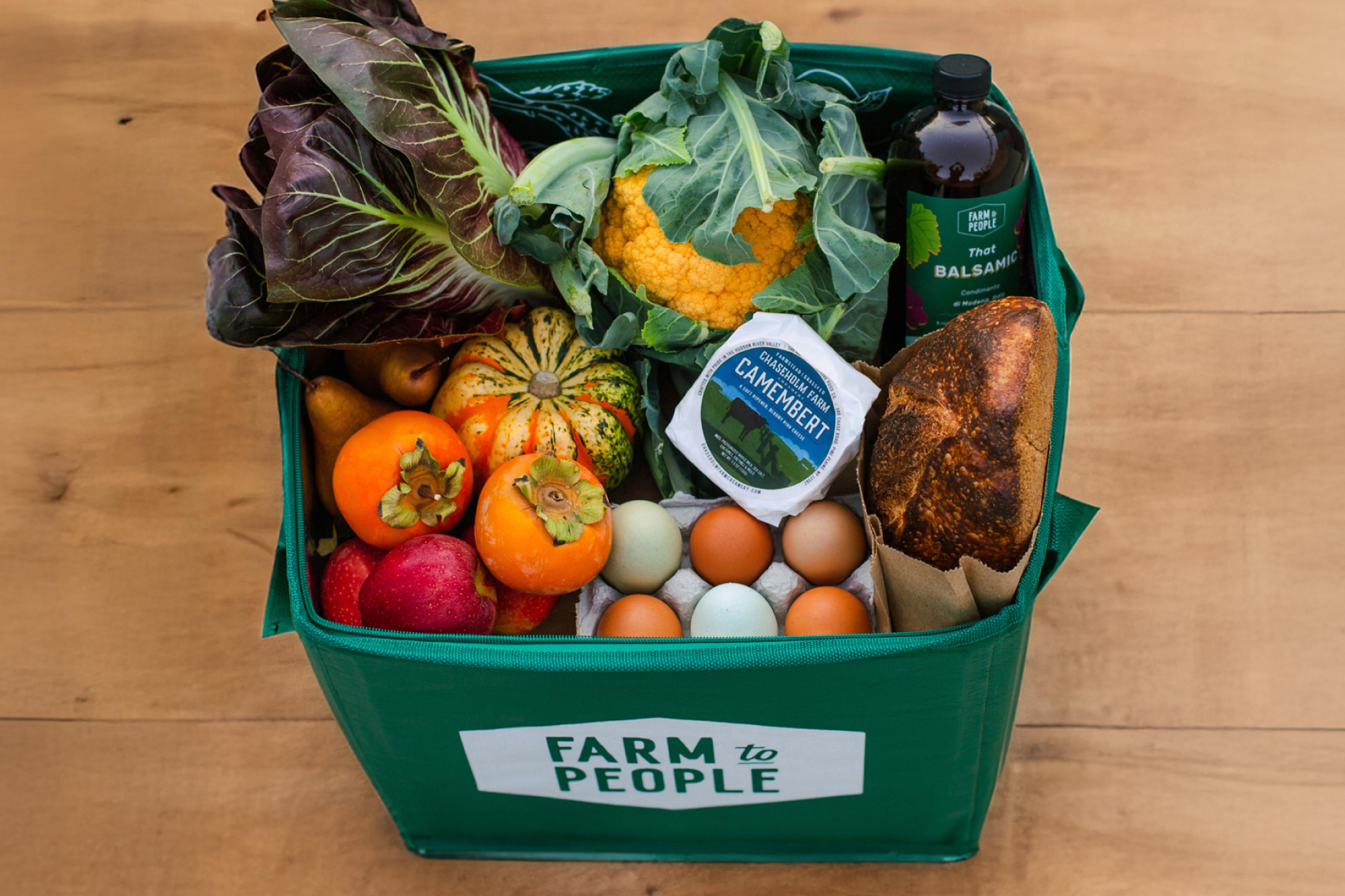 A selection of produce.