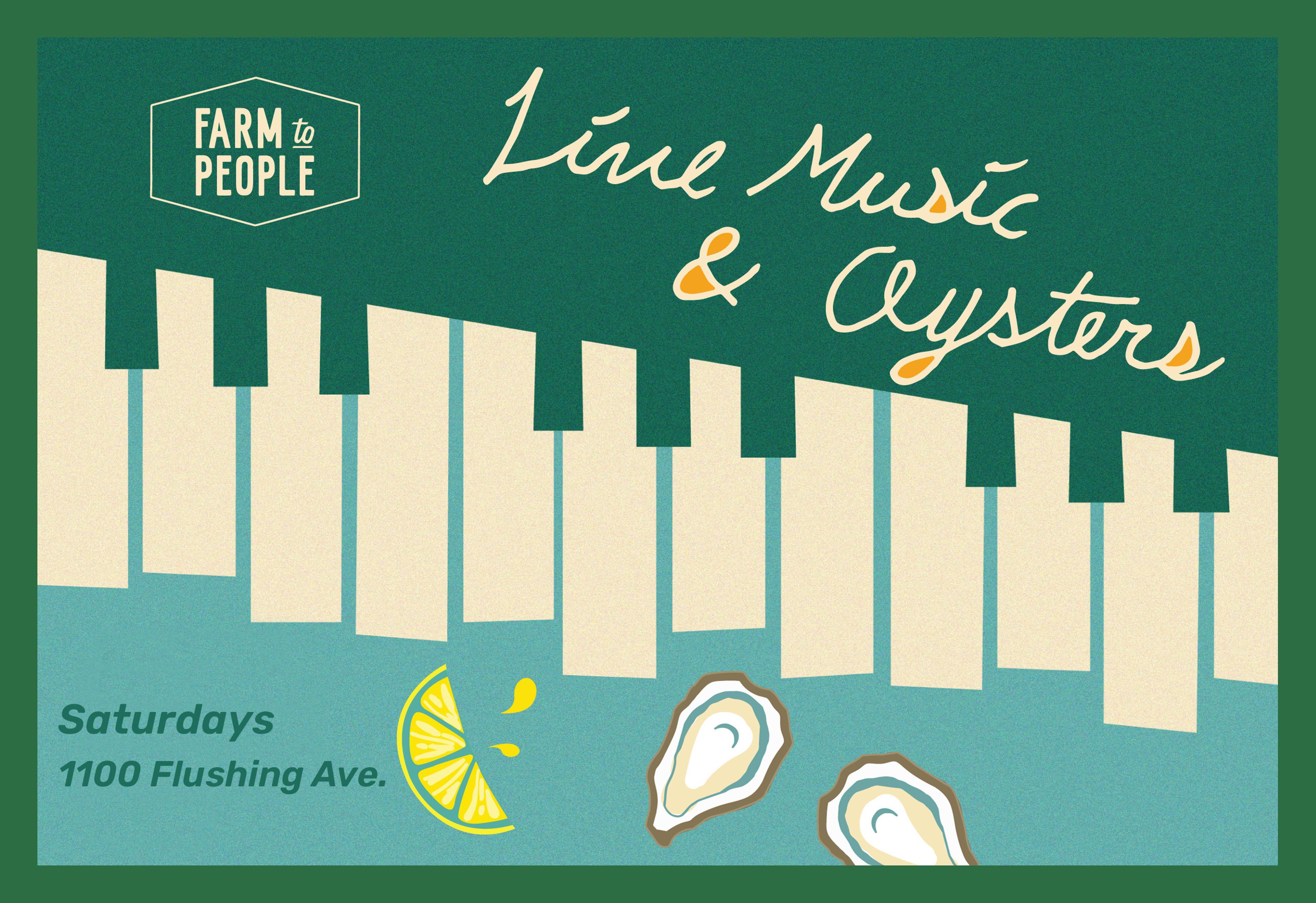 Live Music & Oysters