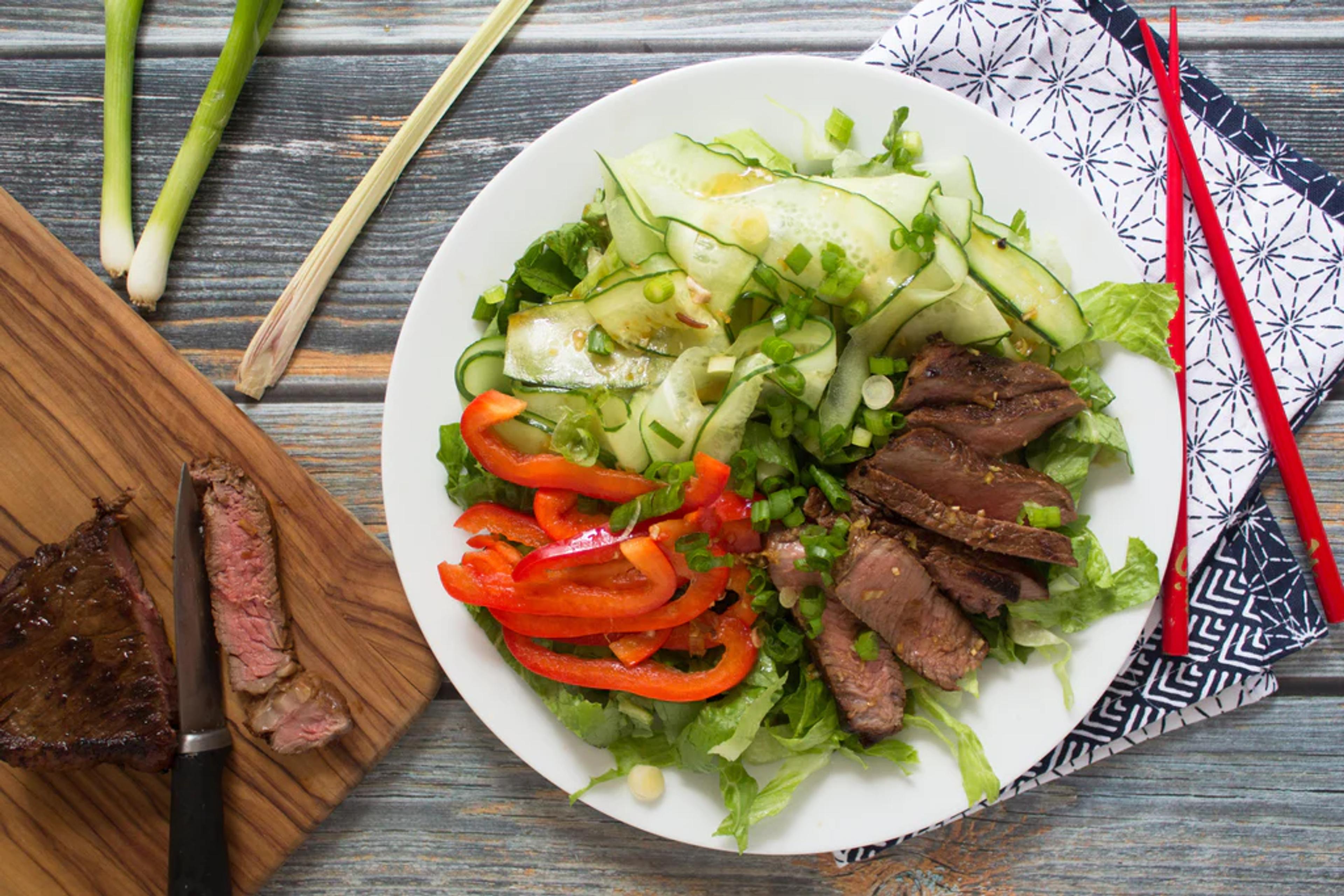 Lemongrass Steak Salad
