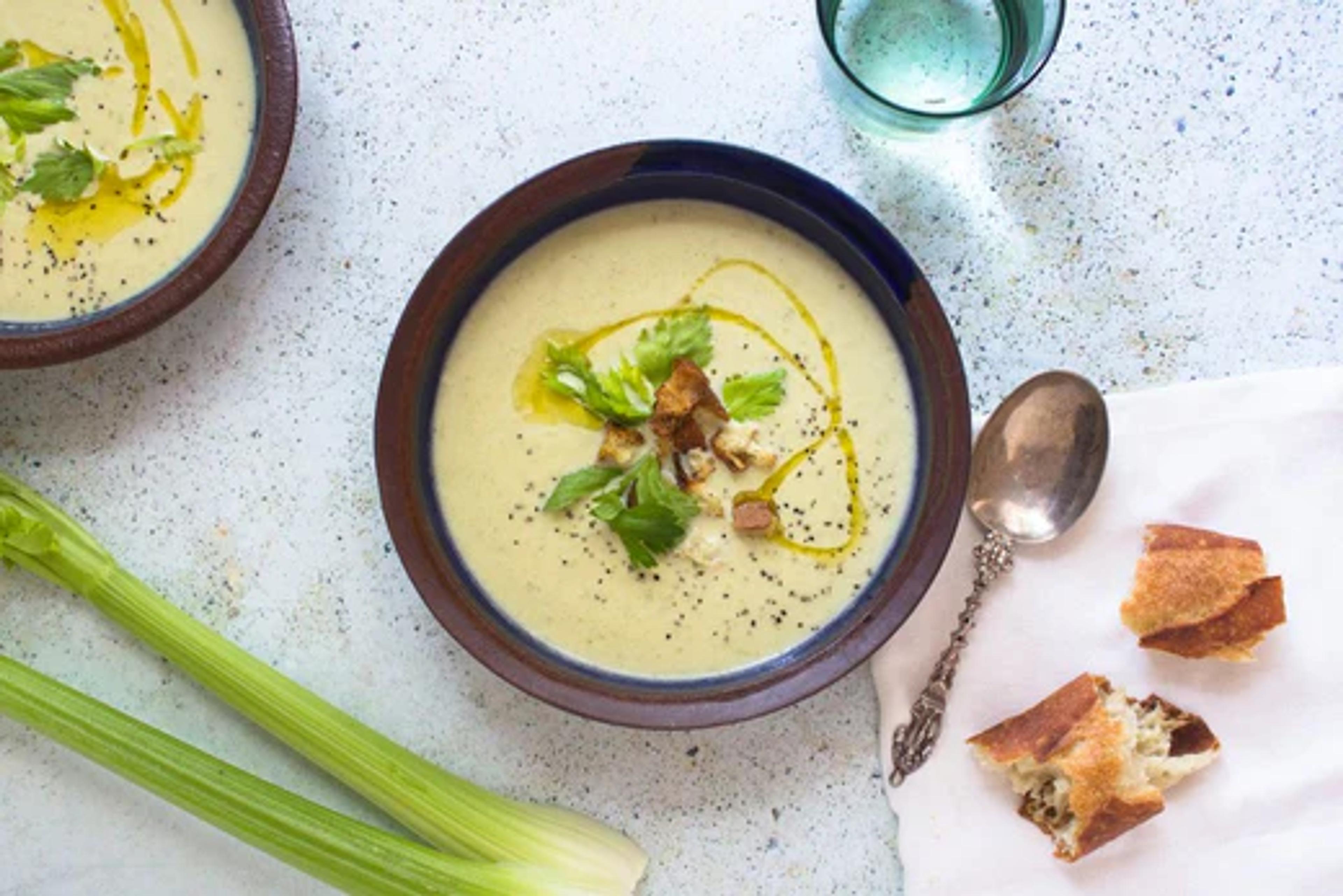 Celery Mushroom Soup
