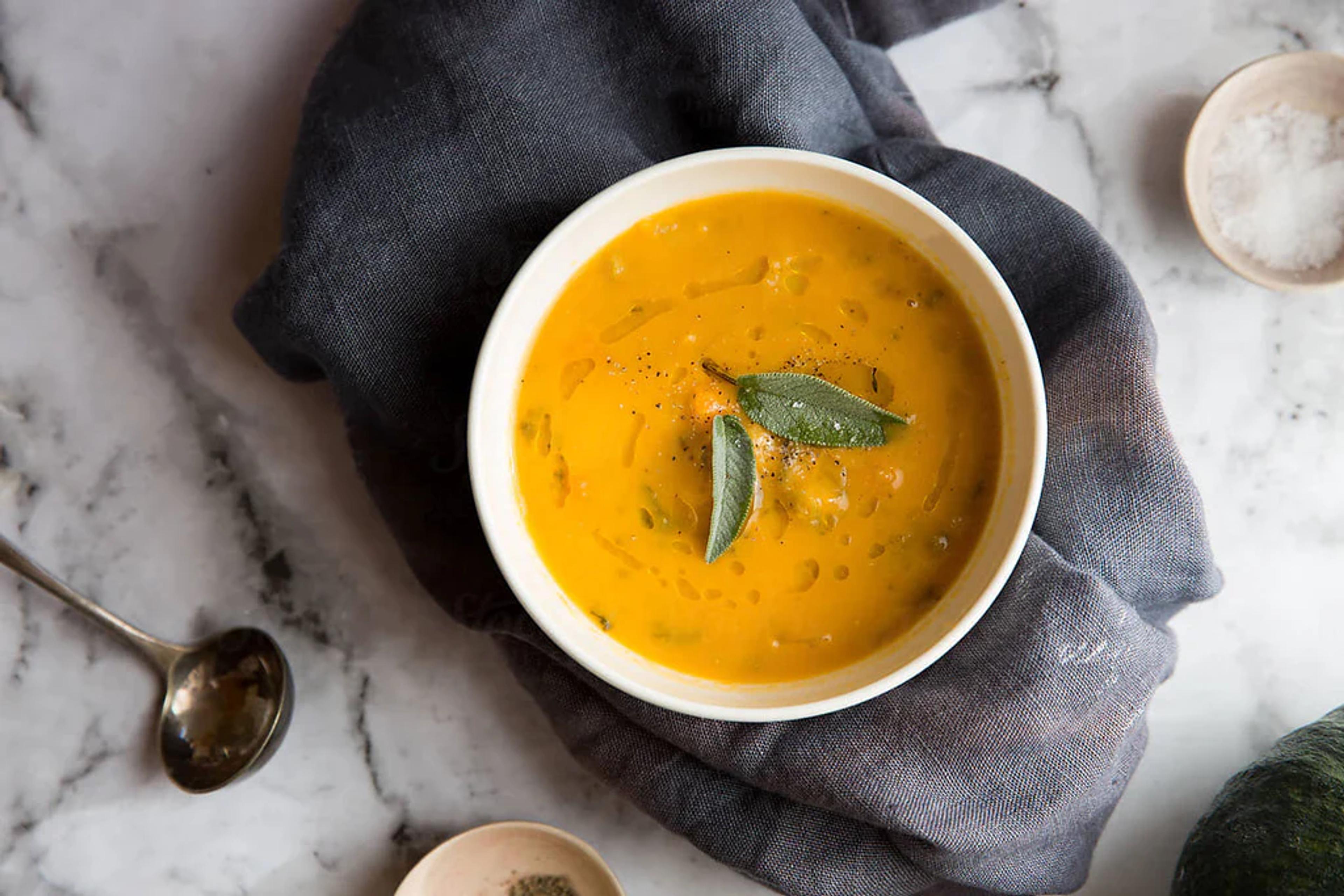 Honeynut Squash Potato Soup