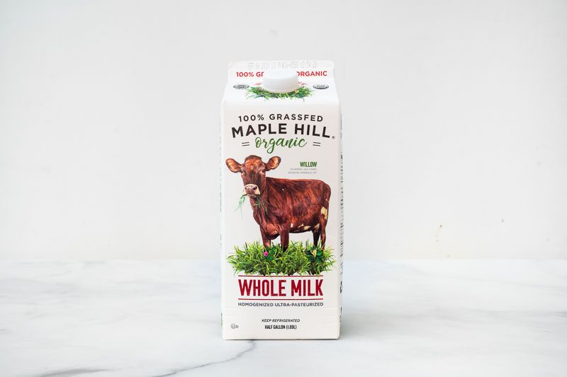 Manhattan Milk Half and Half Creamline Grass-Fed Quart