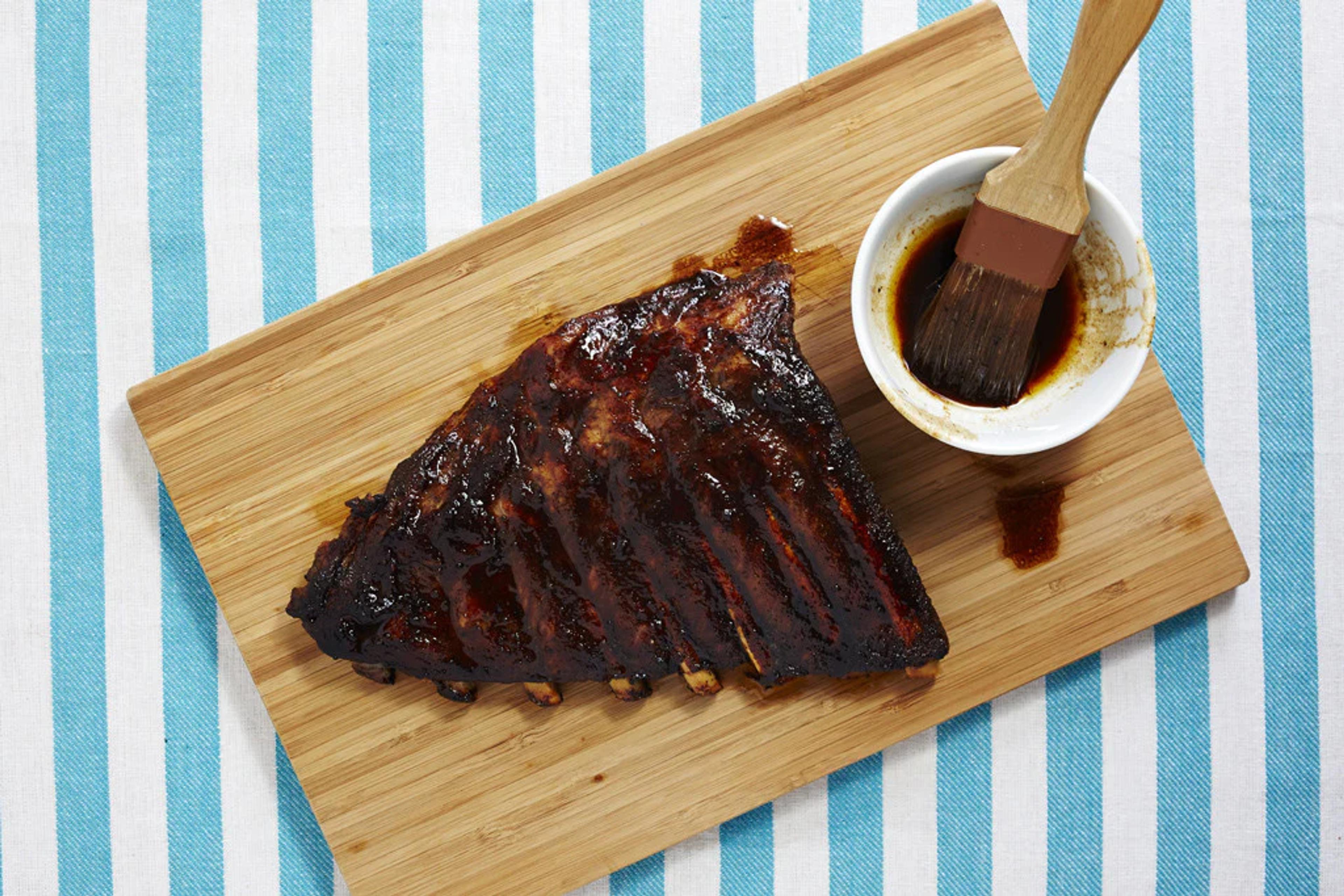 Maple Glazed Spare Ribs