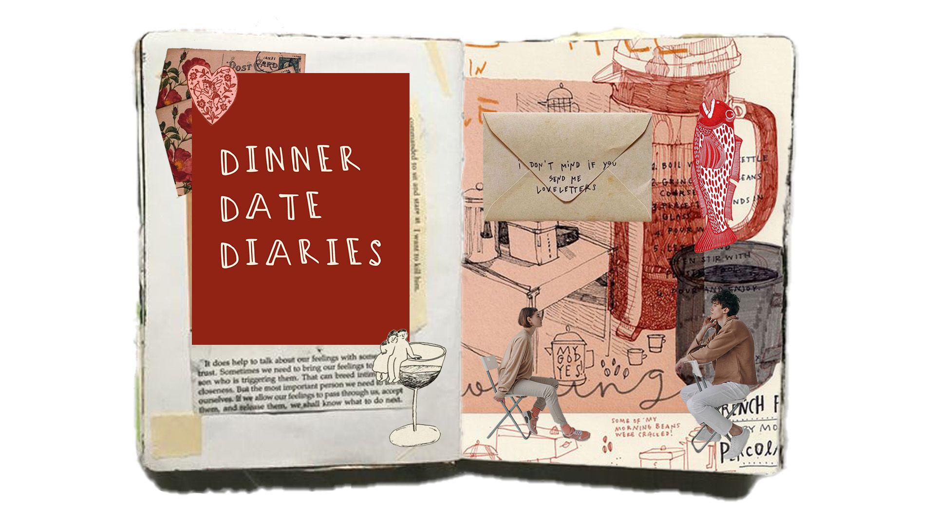 The Dinner Date Diaries: An Intimate Journaling Experience