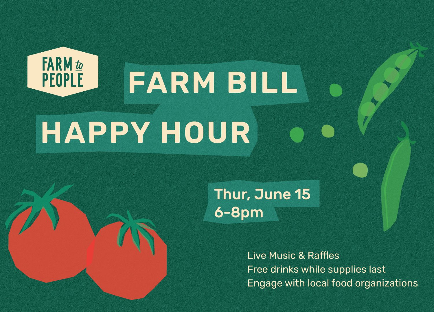 Farm Bill Happy Hour