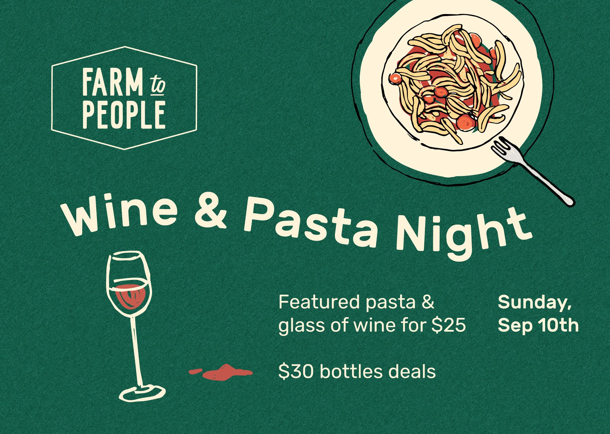 Wine & Pasta Night