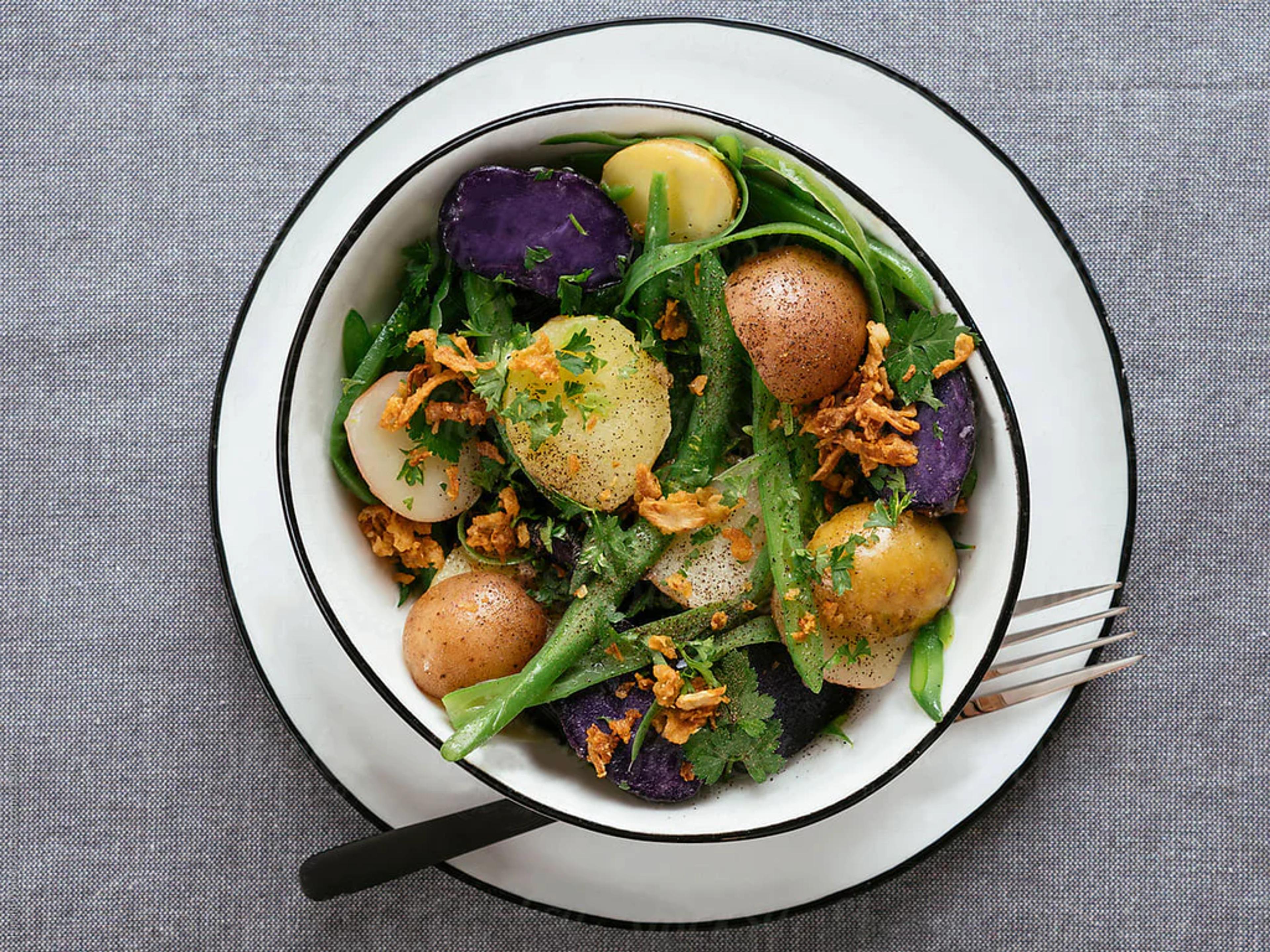 Green Bean Potato Salad