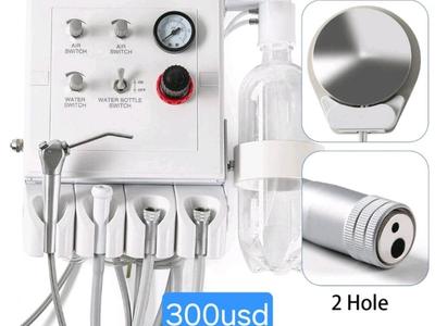 Dental unit 2 hole with weak suction